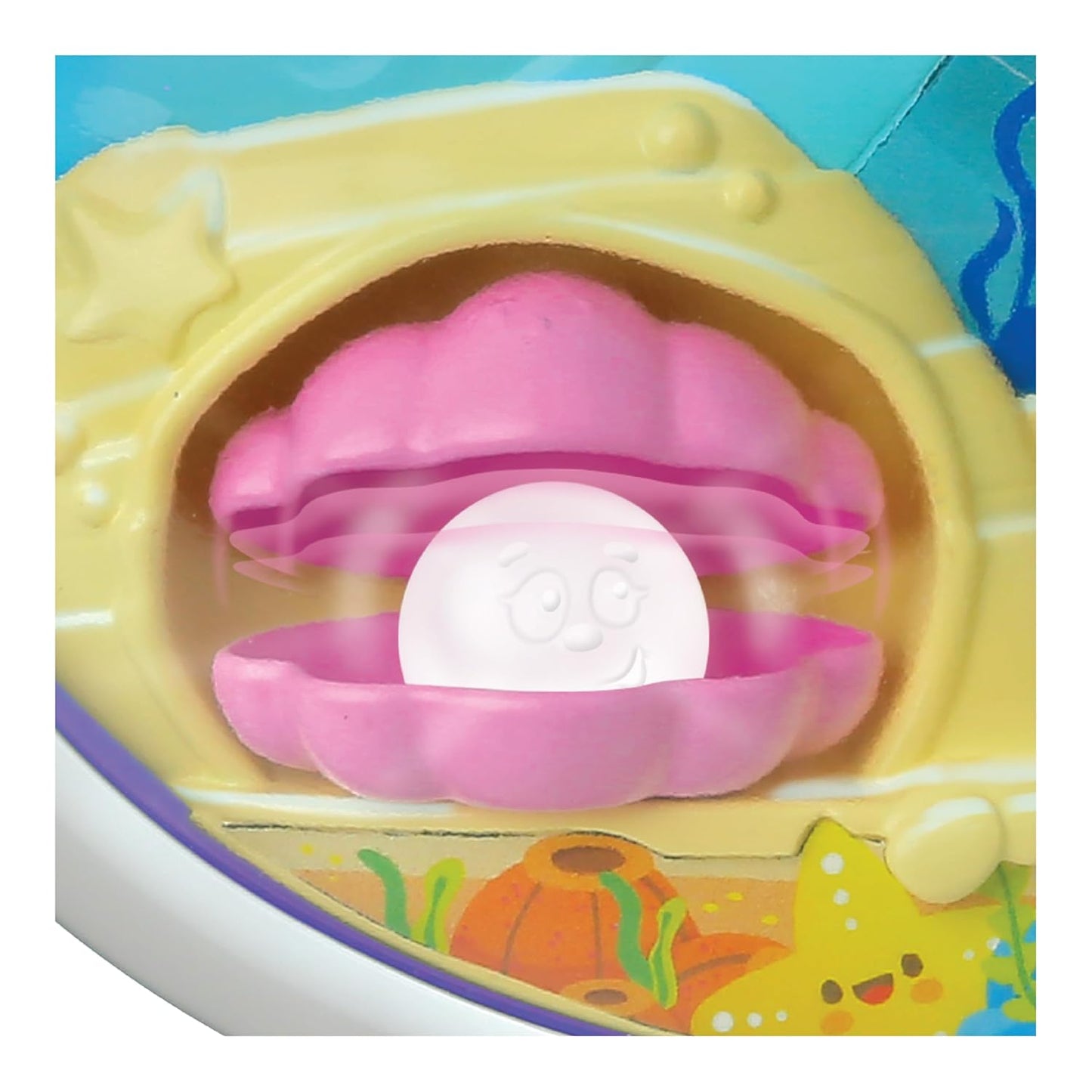 Winfun 3-in-1 Soothing Seas Nightlight - Music Box Projector with Calming Lullabies for Babies | Attachable to Crib or Tabletop