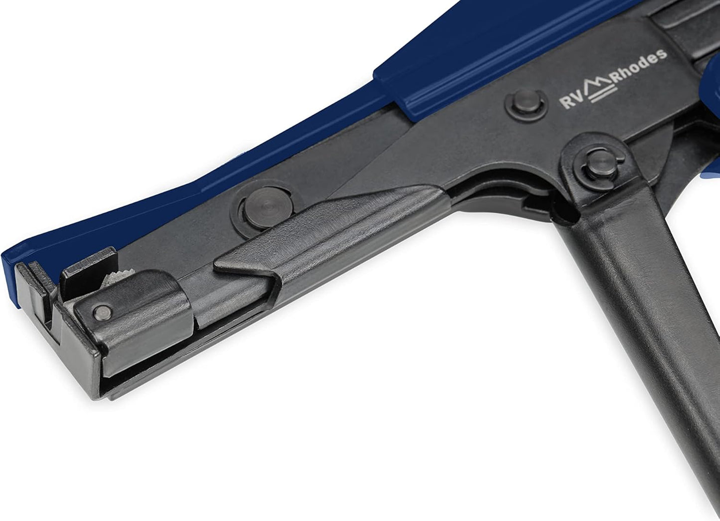 42709 1/4- Zip Tie Gun/Cable Tie Install Tool, Adjustable Tension with Built-In Cutter, for Nylon Ties up to Blue