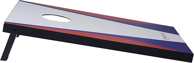 Amazon Basics Cornhole Set, Blue/Red