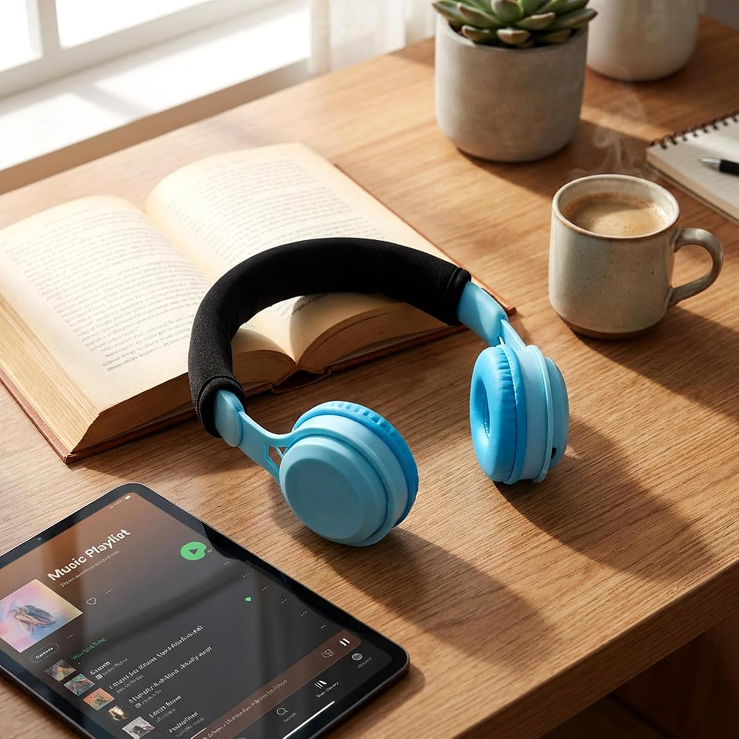 Josojoou 2PCS Headphone Headband, Headphone Headband Cover with Zipper, Replacement Headphones Band Cushion, Suitable