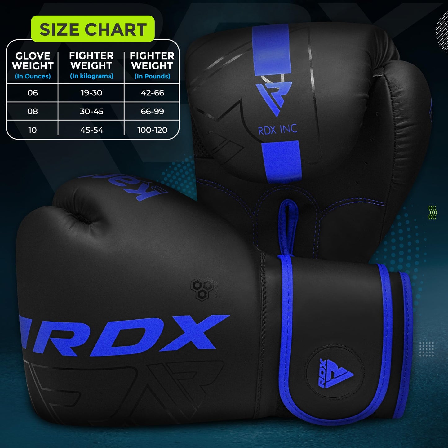 RDX Kids Boxing Gloves Sparring and Muay Thai Maya Hide Leather, Kara Patent Pending Junior Training Mitt for Kickboxing, Punching Bag, Focus Pads, MMA, Thai Pad, Double End Ball Punching Gloves