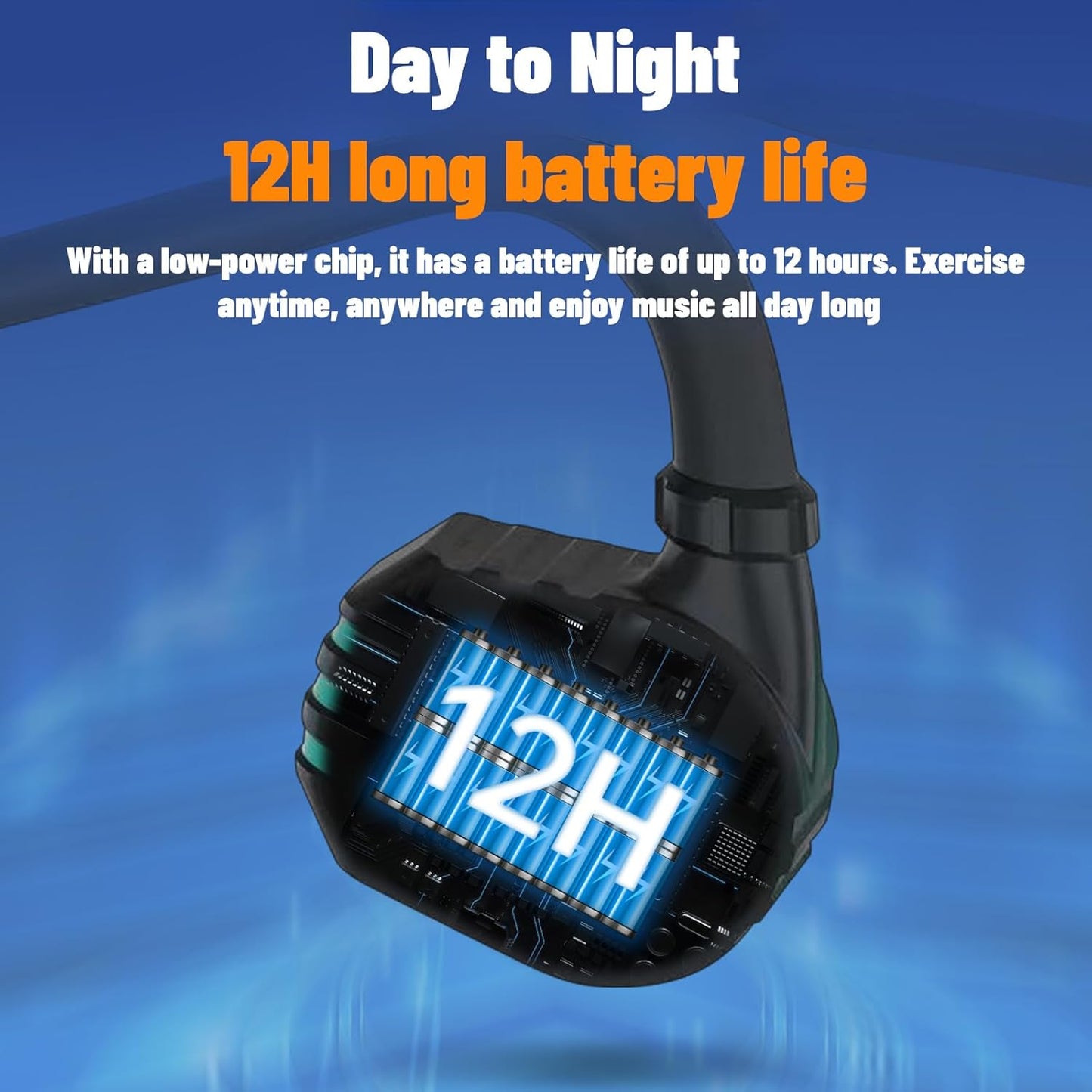 Swimming MP3 2-in-1, 10 5.4 Headset, Swimming, Bone Conduction Headphones with Open Ear Bluetooth Headphones and Player