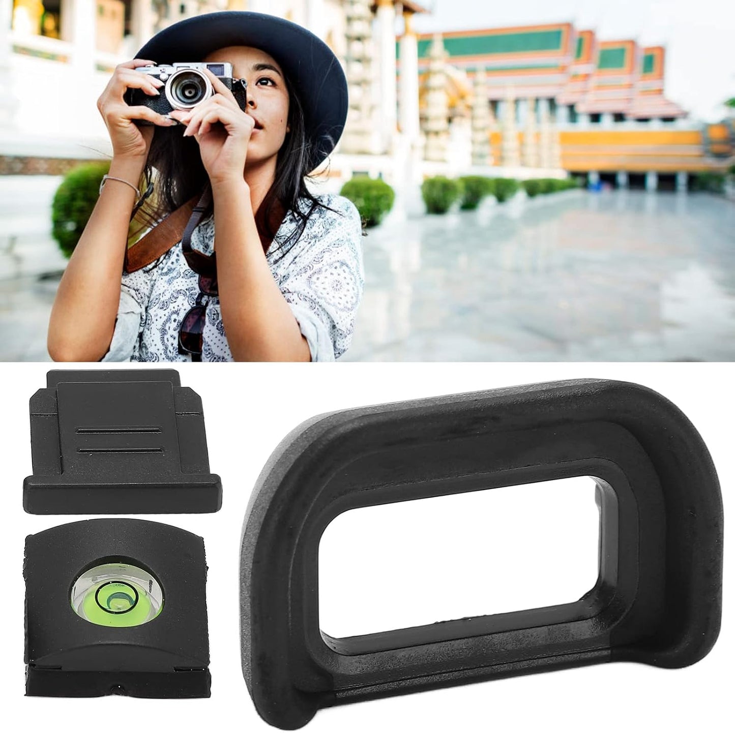 EP-17 Set A6600 A6500 Set Viewfinder Eyecup for Camera:Optimized Eyecup for and Cameras. Provides Enhanced Comfort