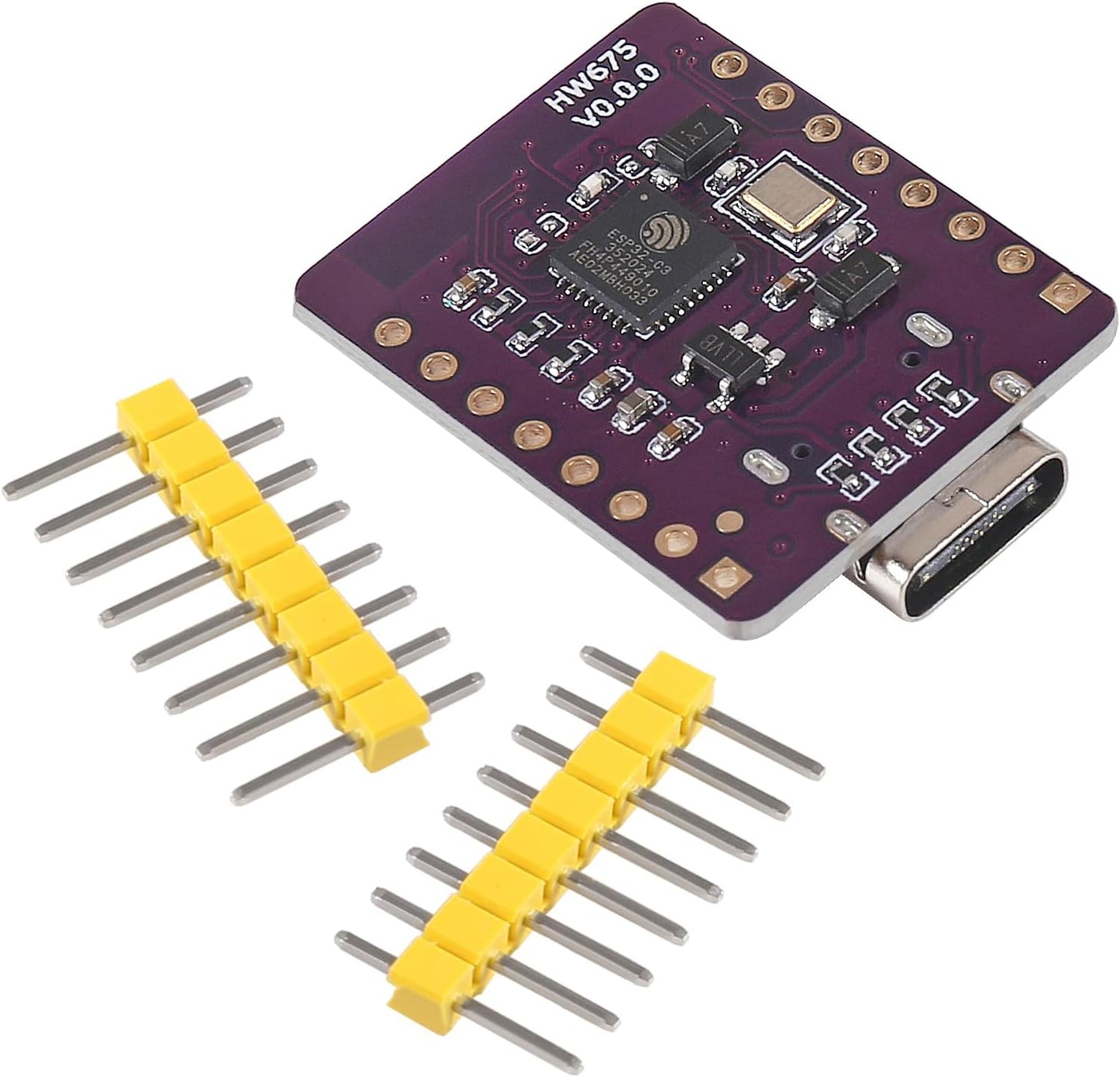 AITRIP 1PCS ESP32-C3 0.42-Inch OLED Development Board Ceramic Antenna Mini Development Board WiFi Bluetooth Screen