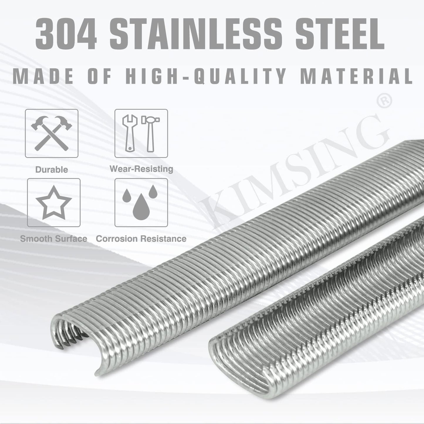 Bundle of K-SC7E Hog Ring Gun and 1,000 Stainless Steel Staples
