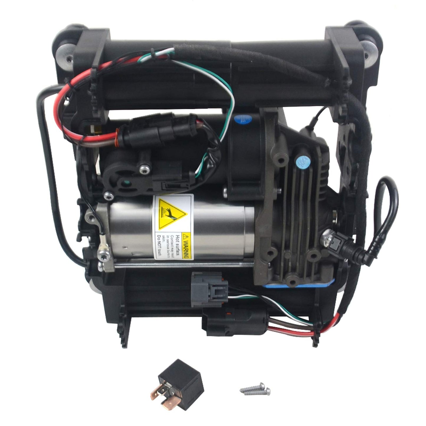 949-920 Air Suspension Compressor Pump with Bracket LR041777 Replacement for 2006-2012 Range Rover AMK Style L322 3.6 TDV8 RQG500100 P-2646