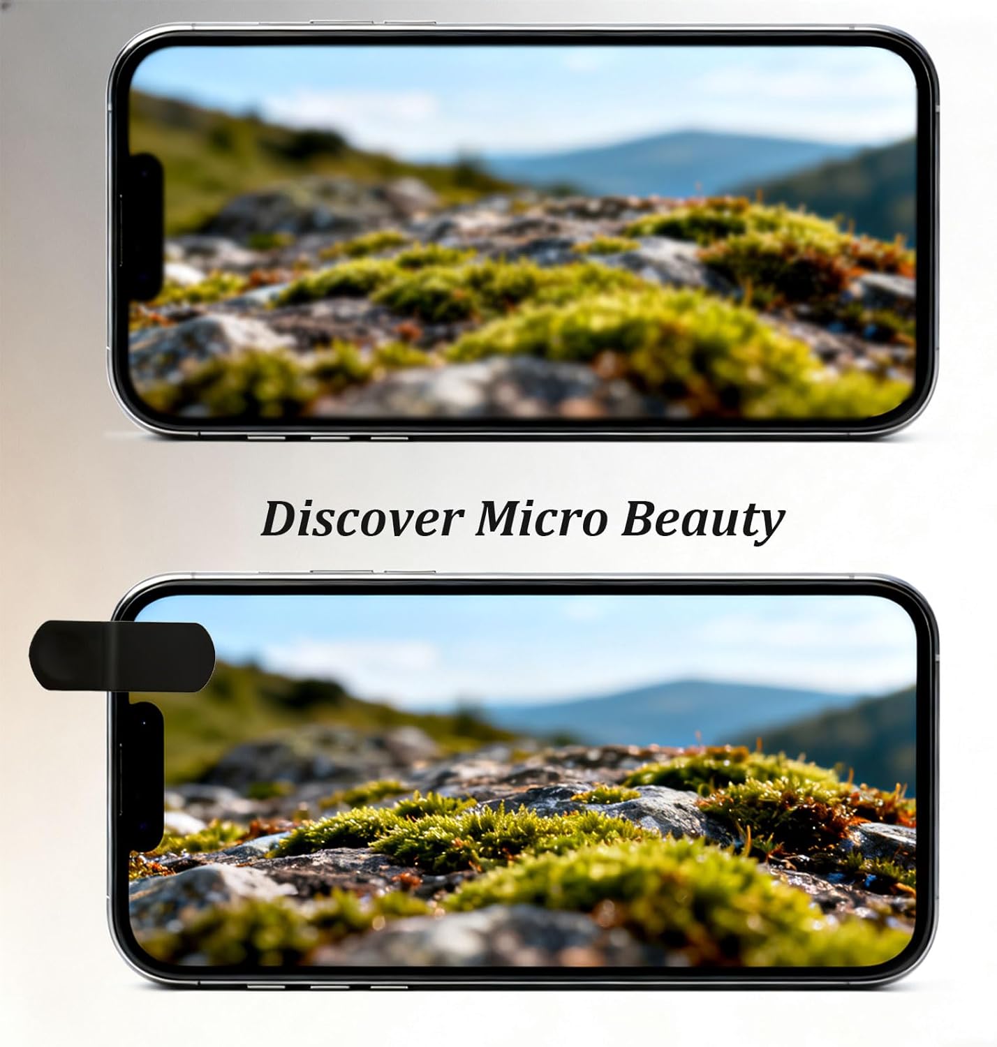 Brvlsoc 3-in-1 198 0.63 15 Set Smartphone Camera Lens Kit Fisheye, Wide-Angle & Macro Clip-On Lens for iPhone, Samsung