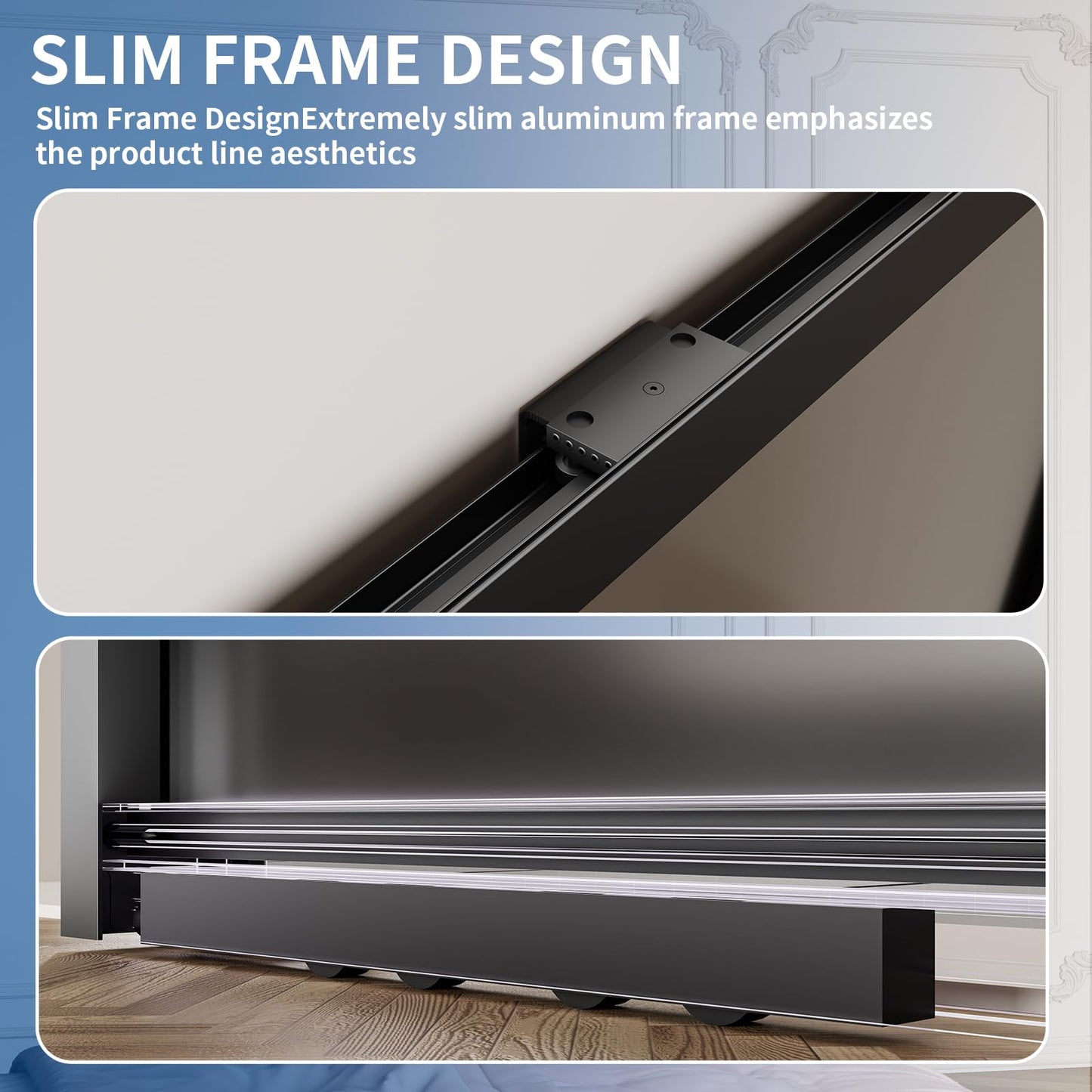40 x 87 in Sliding Barn Door Concealed Rail, Softclose Glass Barn Door Matte Black, Easy Assembly Waterproof 5/16 in (8mm) Frosted Tempered Glass Privacy Protect, for 28"-36" Width and 75"-85" Height