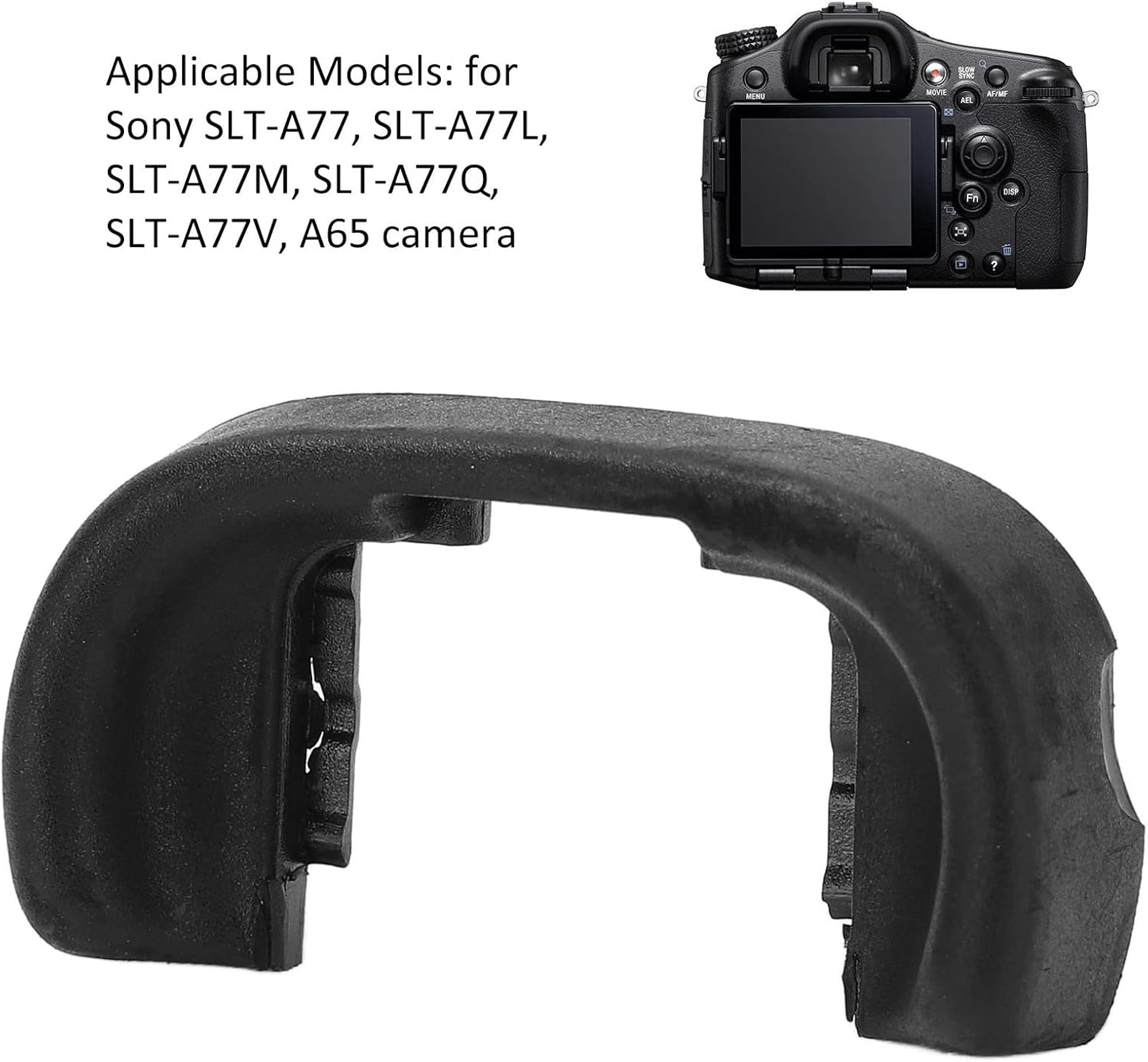 Entatial SLT-A77 SLT-A77L SLT-A77M SLT-A77Q SLT-A77V A65 Viewfinder Eyecup, Level Gauge Easy to Install Cold Extending