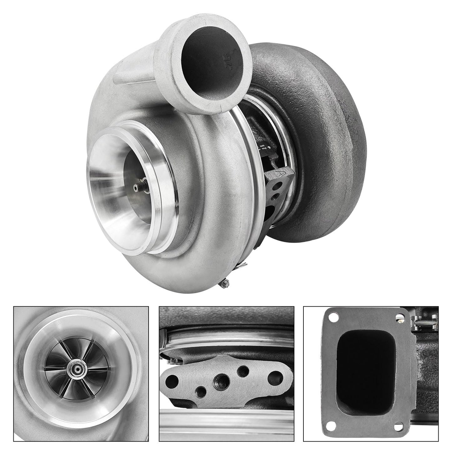 Turbo TV8102 Turbocharger Fits for Detroit Engine 6V92TA/ 6V92TM/ 6V92TT, 465020-0002 465020-5001S 5102353