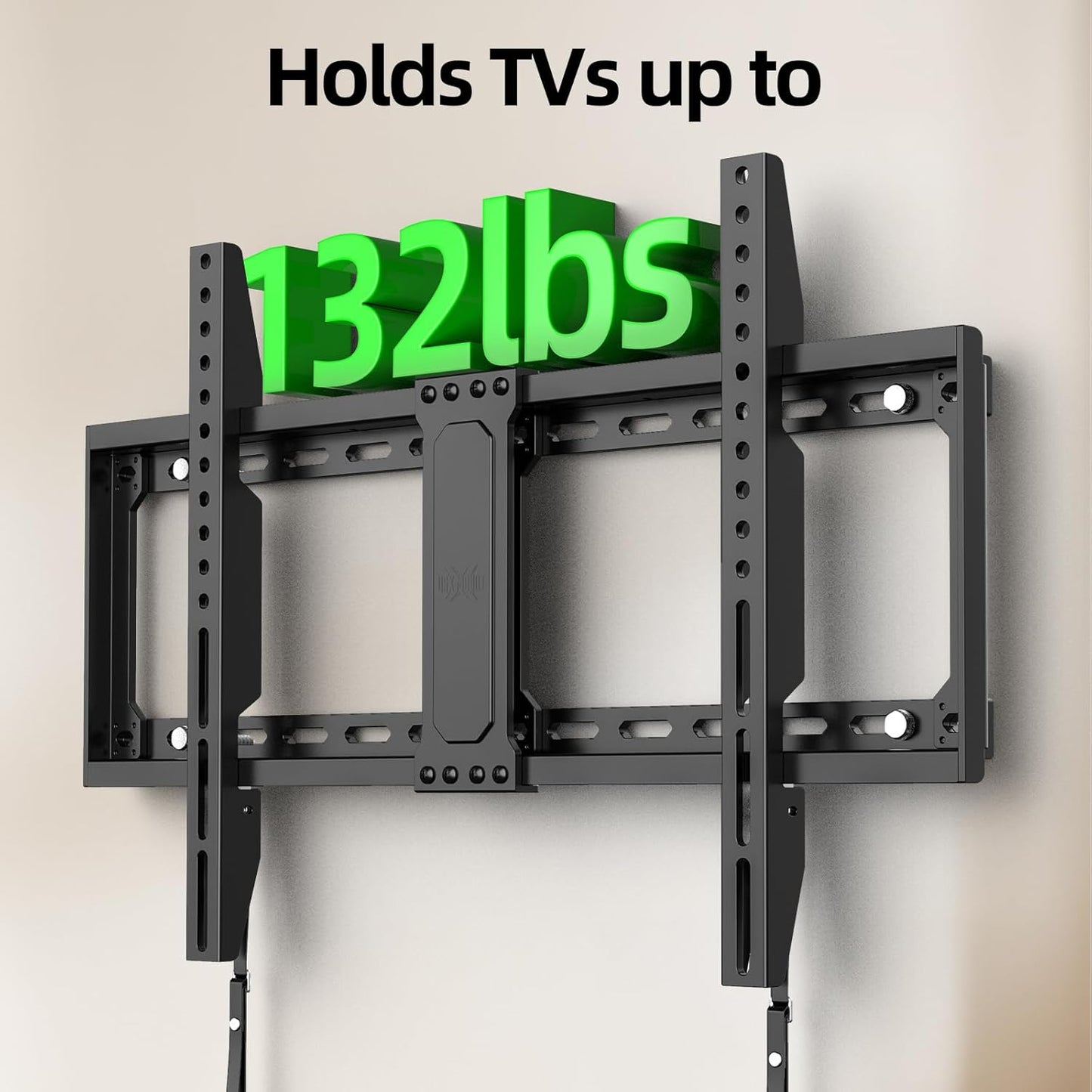 USX MOUNT TV Wall Mount - Low Profile Design for 42-95 Inch Flat Screen TVs | Holds Up to 132 lbs