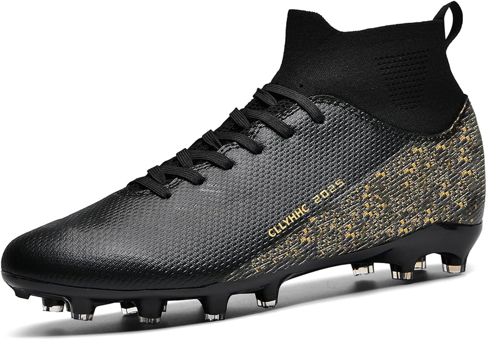 Mens Soccer Shoes Womens Indoor Outdoor Football Cleats Unisex Baseball Turf Shoe Youth Rugby Adult AG FG TF Football Boots Wide Training Sneaker
