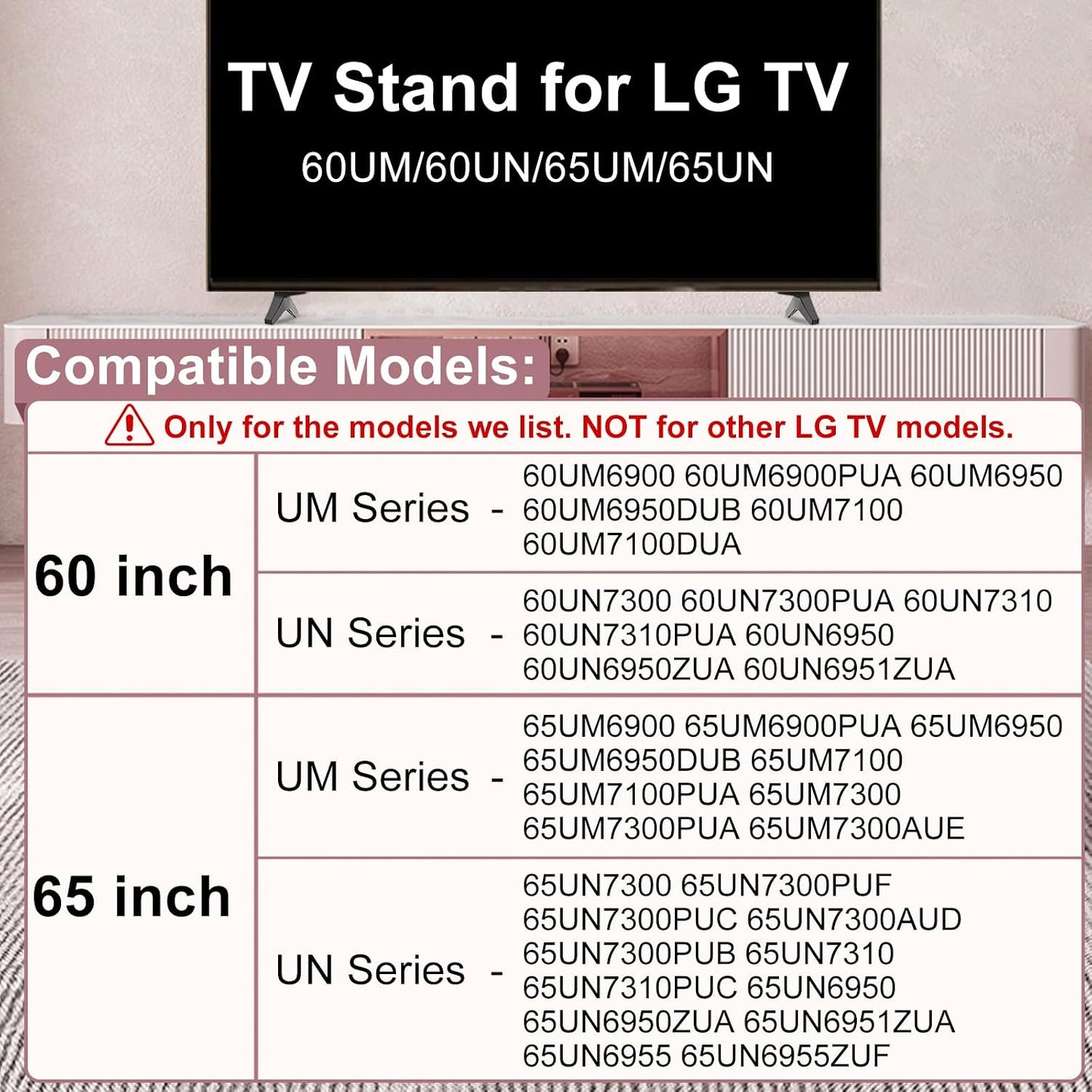 Maozhren 60UM/65UM/60UN/65UN 65UM6900 65UM6950 65UM7100 65UM7300 65UN7300 65UN6950 65UN6955 60UM6900 60UM6950 60UM7100