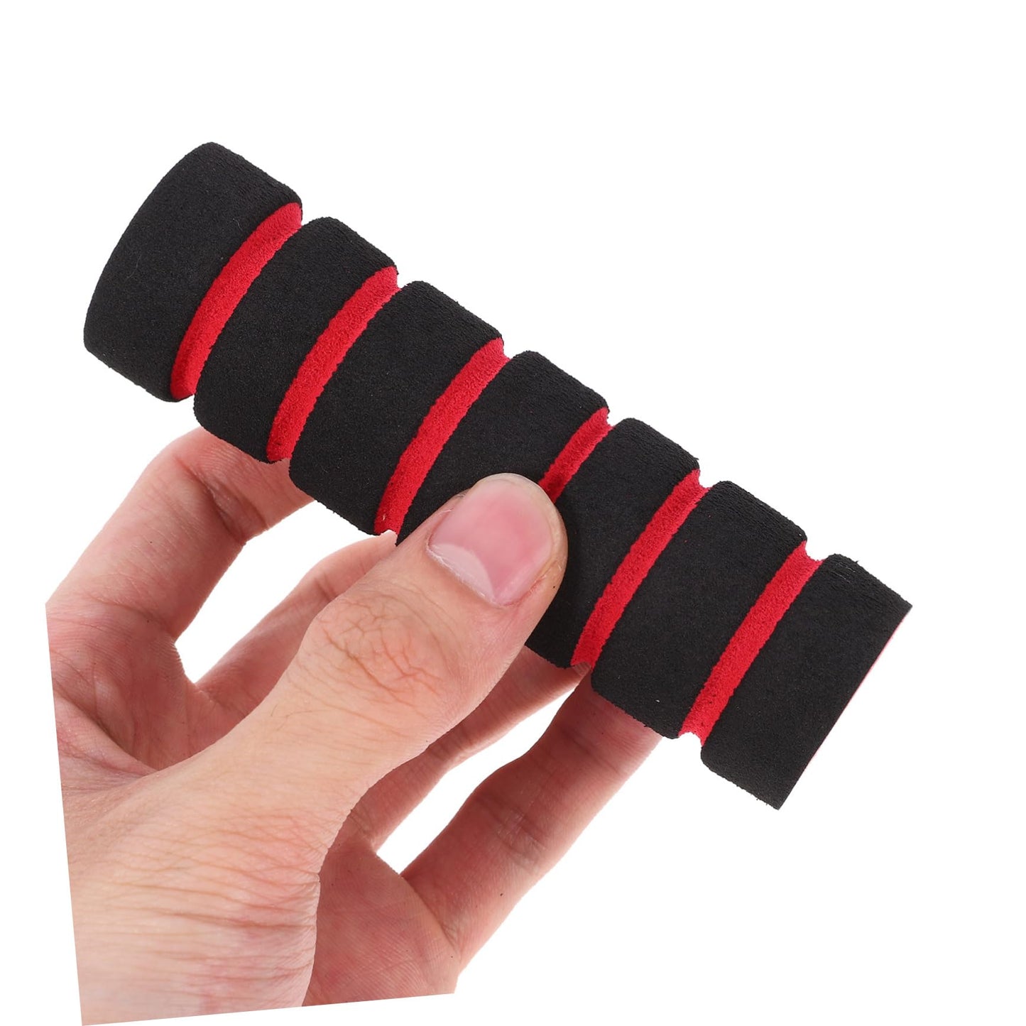 balacoo Replacement Sponge Roller Covers 4.33X1.25X1.57 Inch Foam Pads for Exercise Machines Leg Curl and Extension Equipment Comfortable Gym Grip Protectors for Ab Training