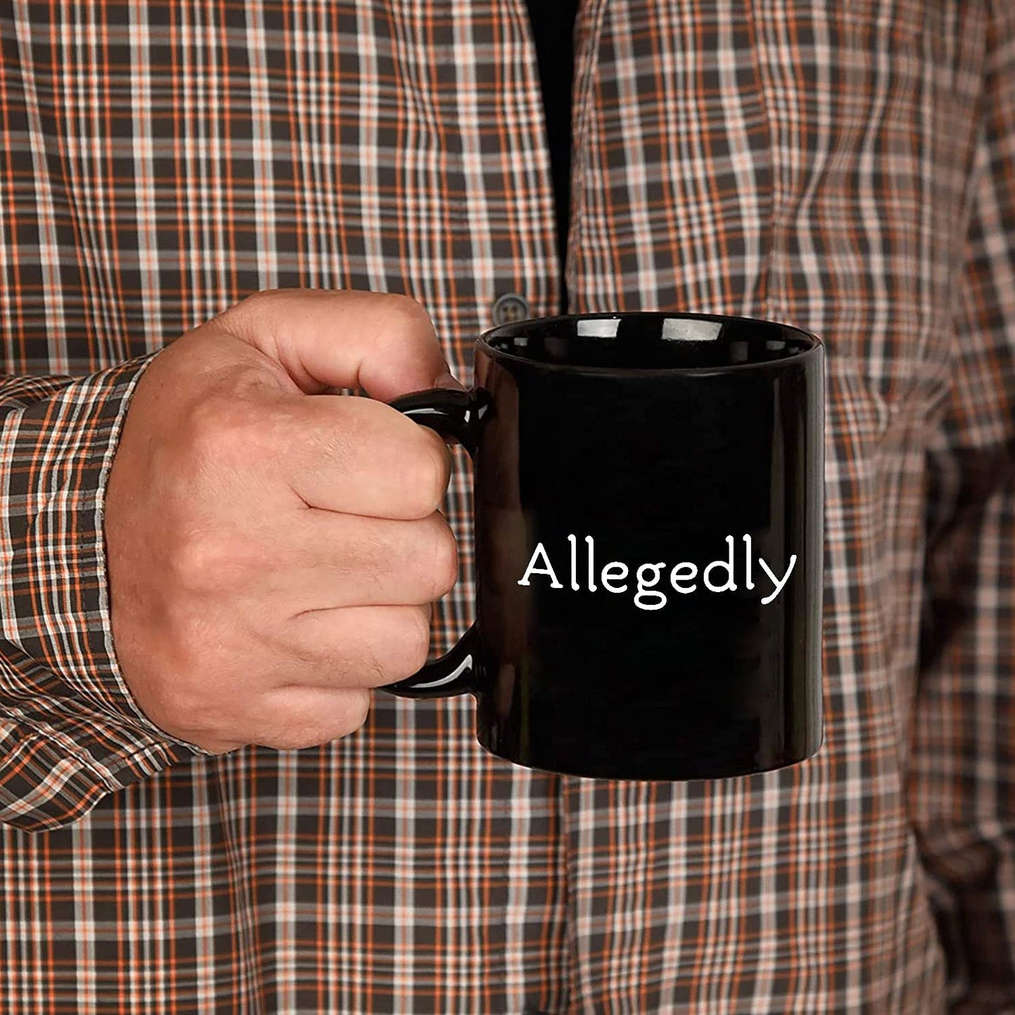 MargoDream Lawyer Gifts Appreciation Funny Mug Allegedly Coffee Cup Gift For Men For Woman Black 11 Oz