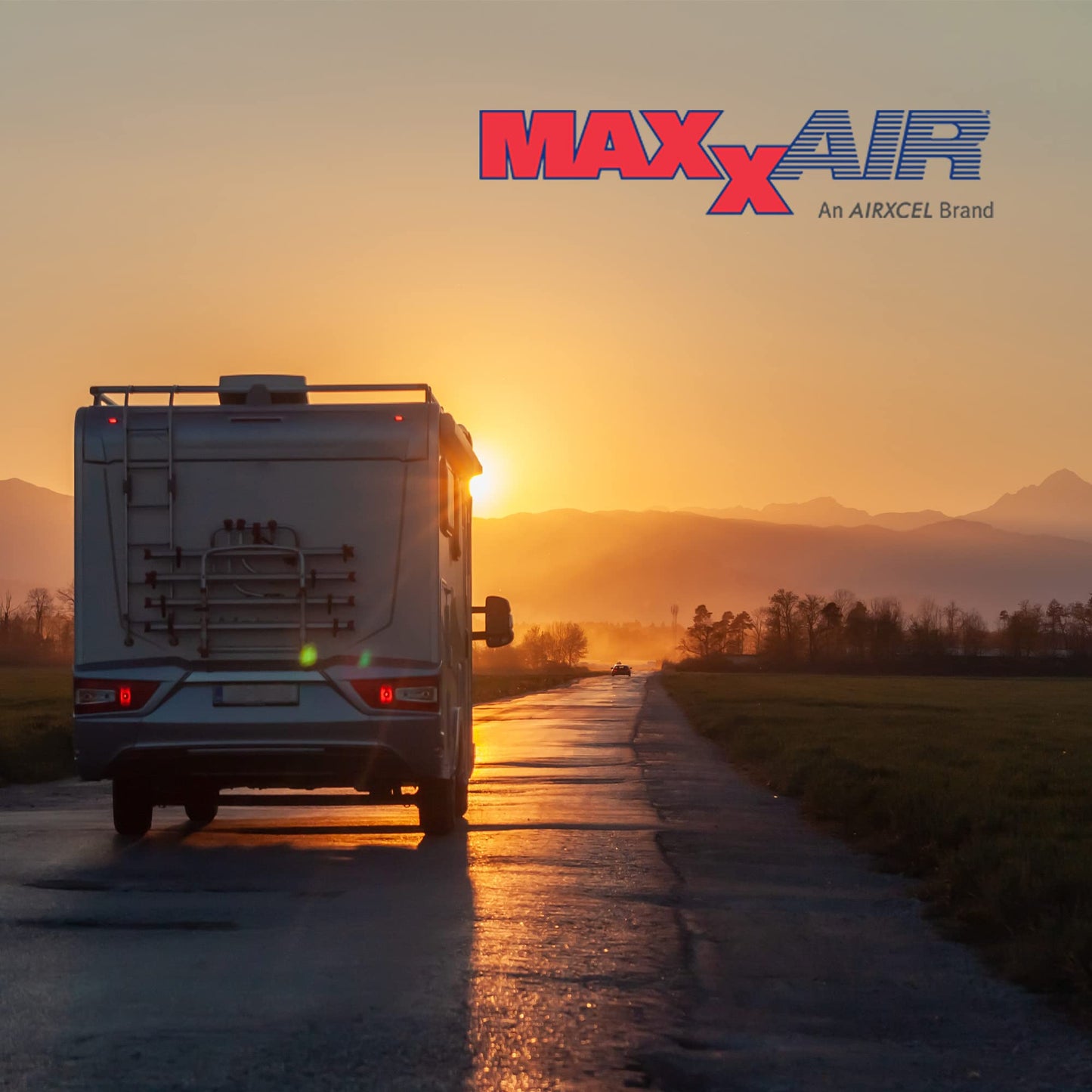 MAXXAIR Maxxfan Deluxe Vent, Fan and Vent Cover All in One - Powerful 4-Speed Fan, Built-in Rain Cover, Exhaust Air Only, Fits 14"" x14 Roof Openings, Smoke (00-06401K)