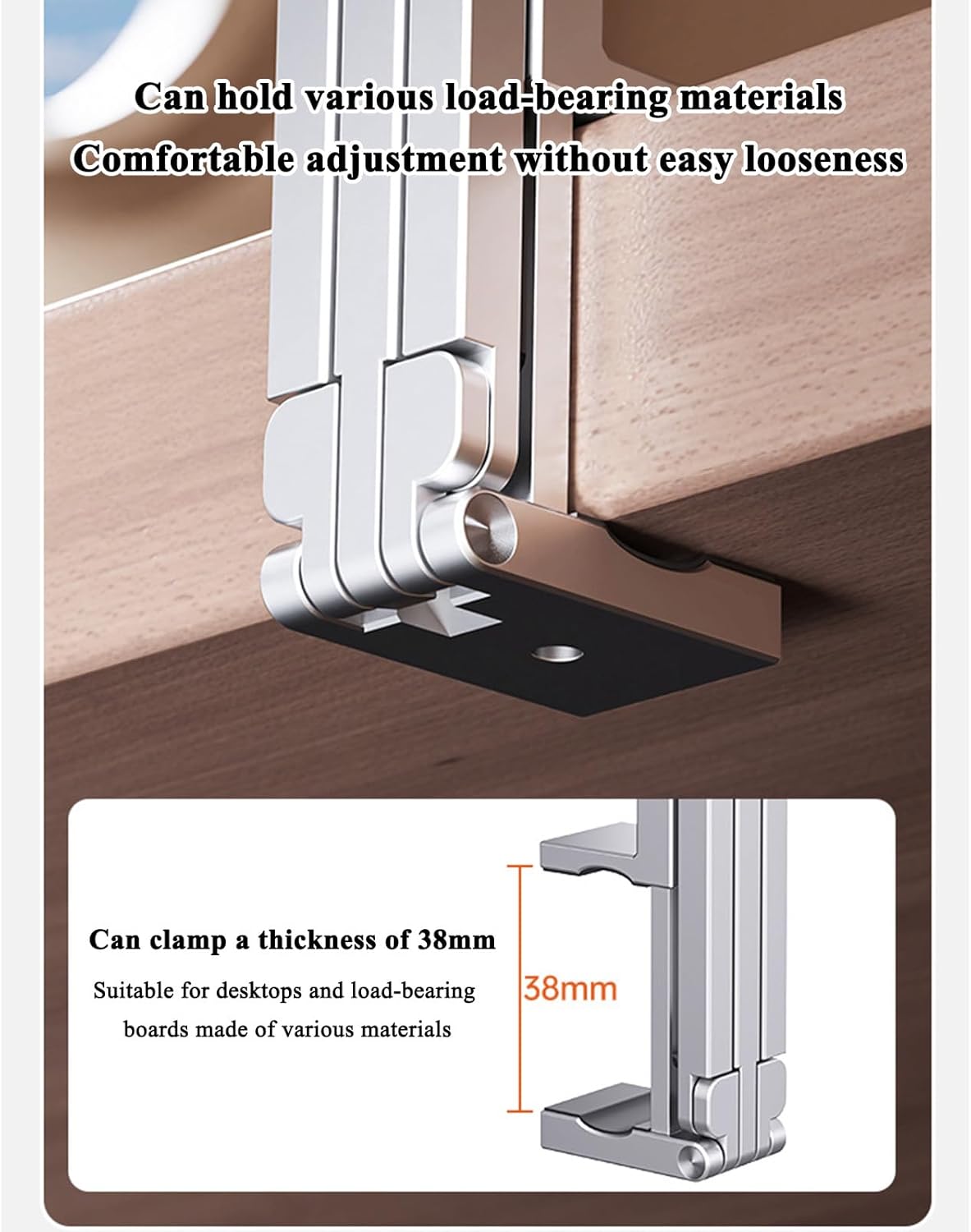 CBDYWVR 17/16/15/14 360 1/4" 2 Magnetic Tripod for iPhone Pro Max Air, Aluminum Rotating Phone Stand with Magic Clip