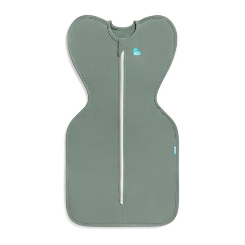Love to Dream Swaddle Up Transition Swaddle - Zip-Off Wings for Gentle Baby Transition | 1.0 TOG, 13-19 lbs, Deep Olive