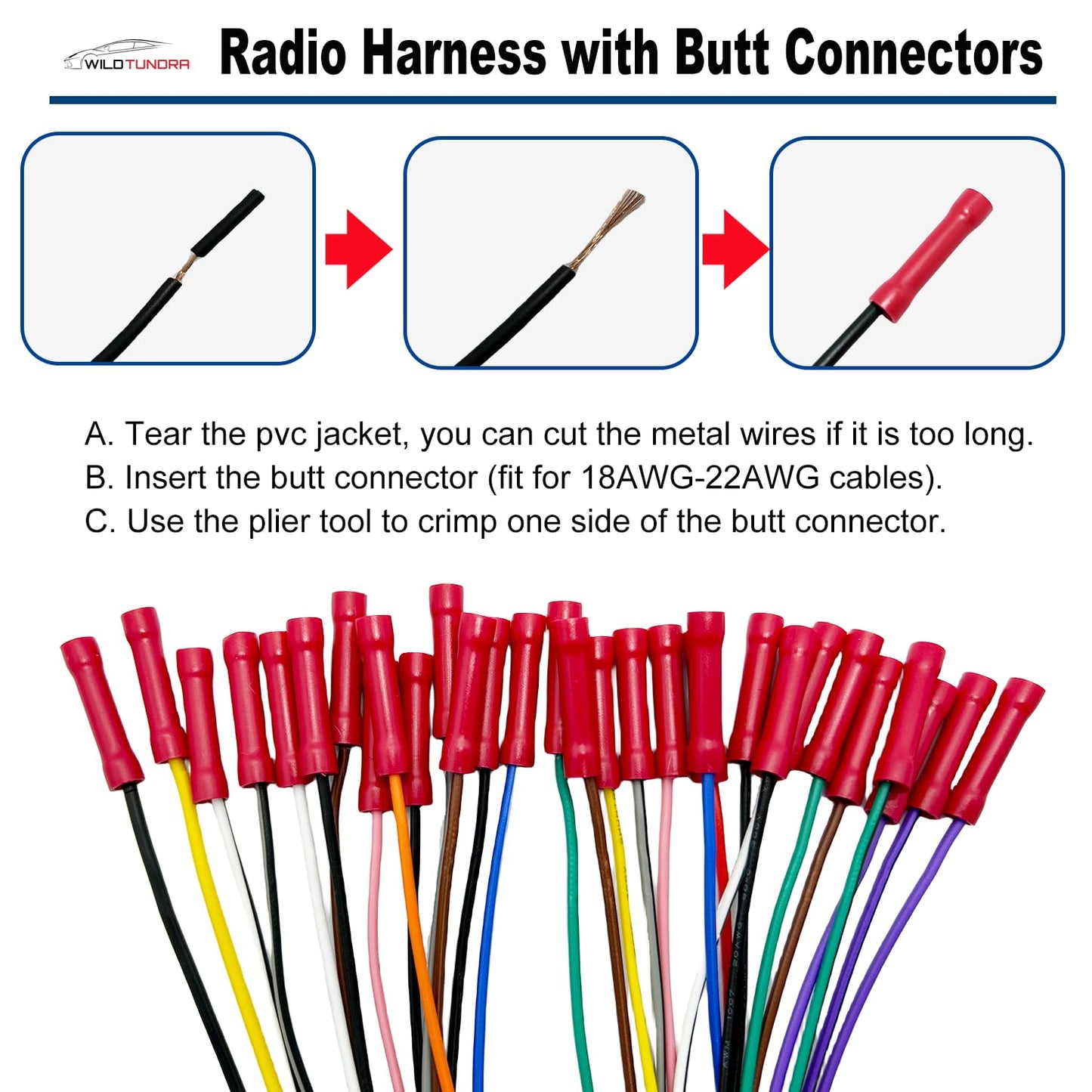 20 2000-2006 4Runner Pin Radio Wiring Harness Replacement for Toyota Avalon Camry with JBL Amplifier, Car Stereo