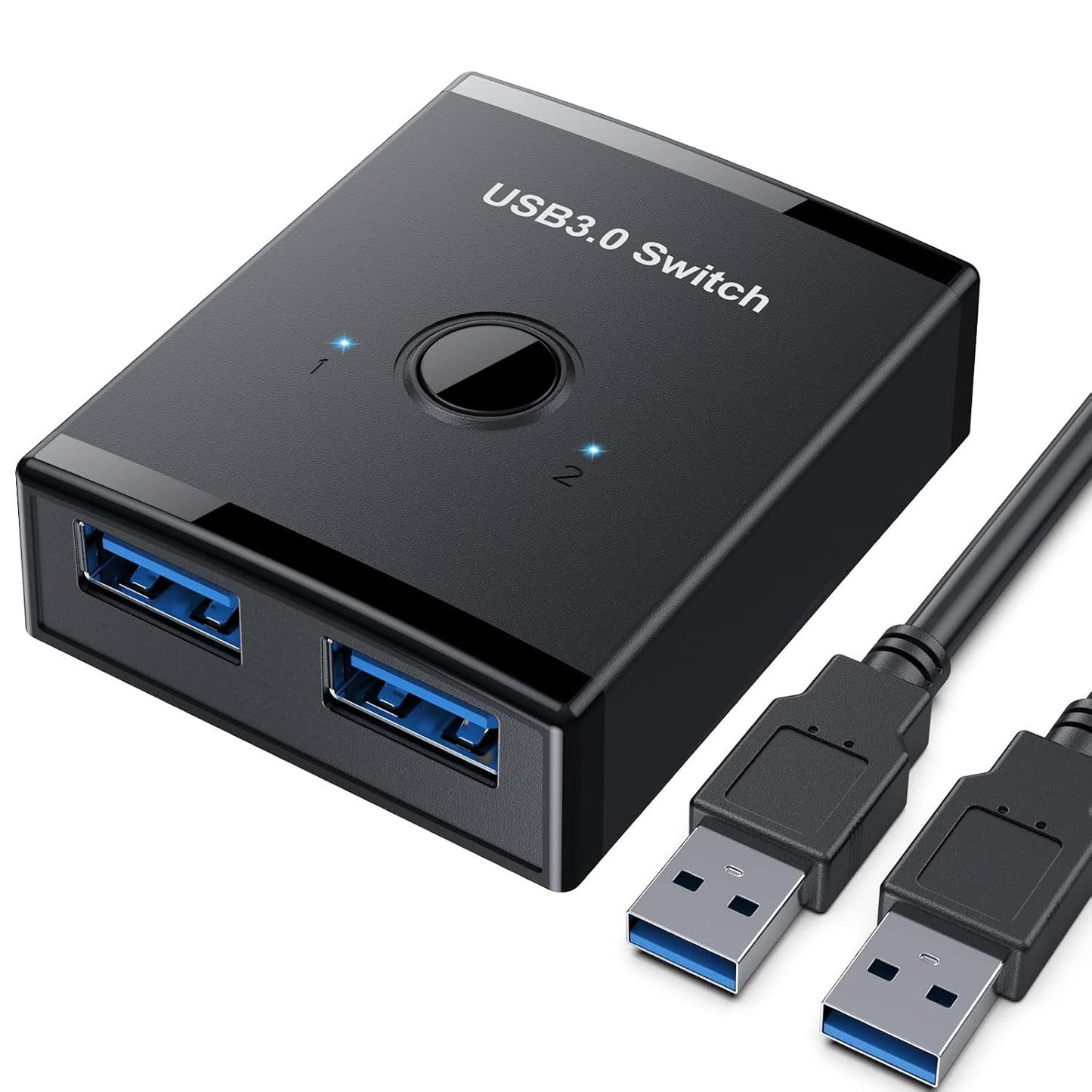 3.0 2 1 1 2 2 USB Switch, Bi-Directional USB Switch in Out / in Out, YINNCEEN USB Switcher Computers Share Keyboard
