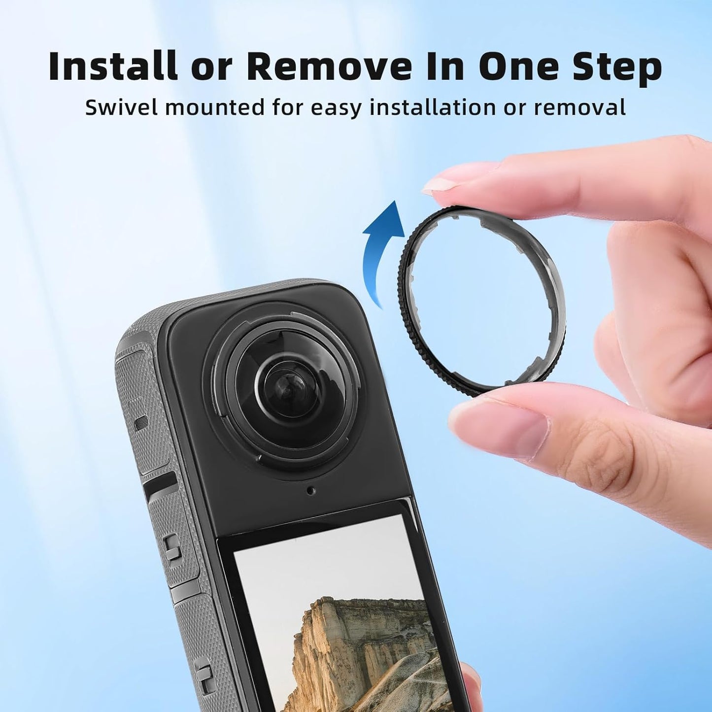 X4 Insta360 X4, 360 X4 X4 Premium Lens Guard for High Transparency Tempered Glass Lens Protector for Insta Camera