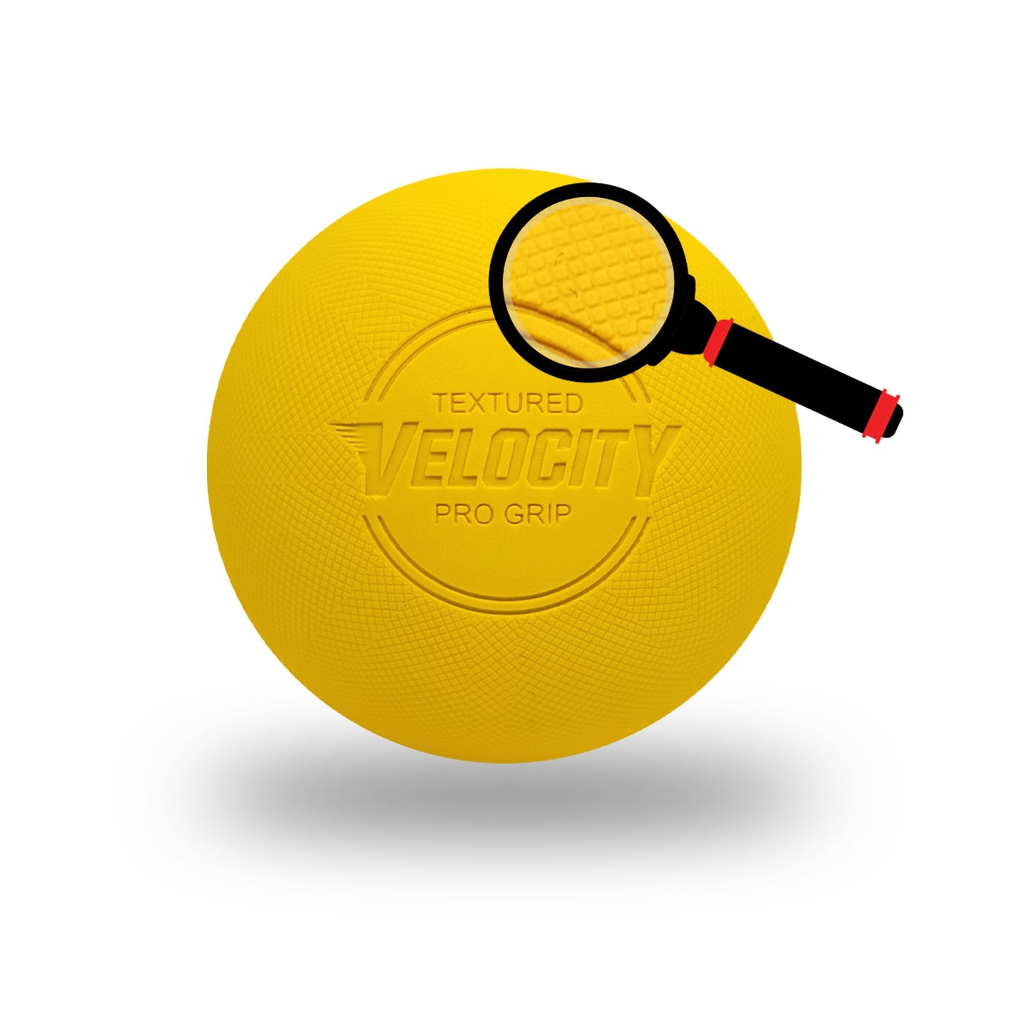 Velocity Pro Grip Lacrosse Balls - 6, 12, 18, 60 and 120 Packs - Certified for Youth, Club, High School, CLA, and College Game Play - Yellow