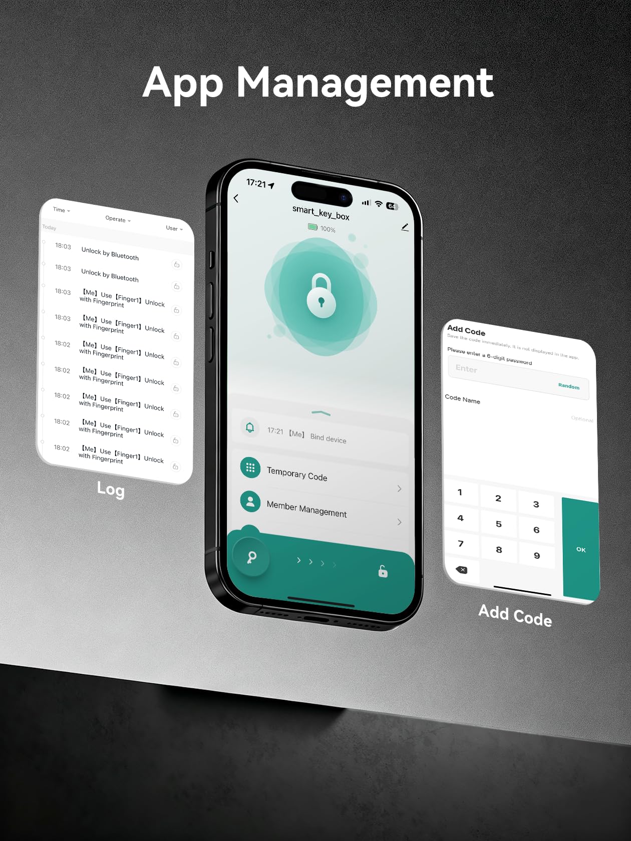 NexusLab Combination Lock, Locker Lock & Gym Locker Lock with TUYA App, High-Security, IP67 Rated, Zinc Alloy Anti-Corrosion, Perfect for Gym/School Locker, Privacy Safe