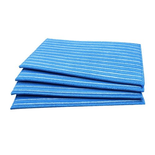 HAAN RMF-4X Ultra-Clean Pads, Ultra-Microfiber Steam Cleaning Pads for All HAAN FS, SI and MS Series Steamers; 4 Pack