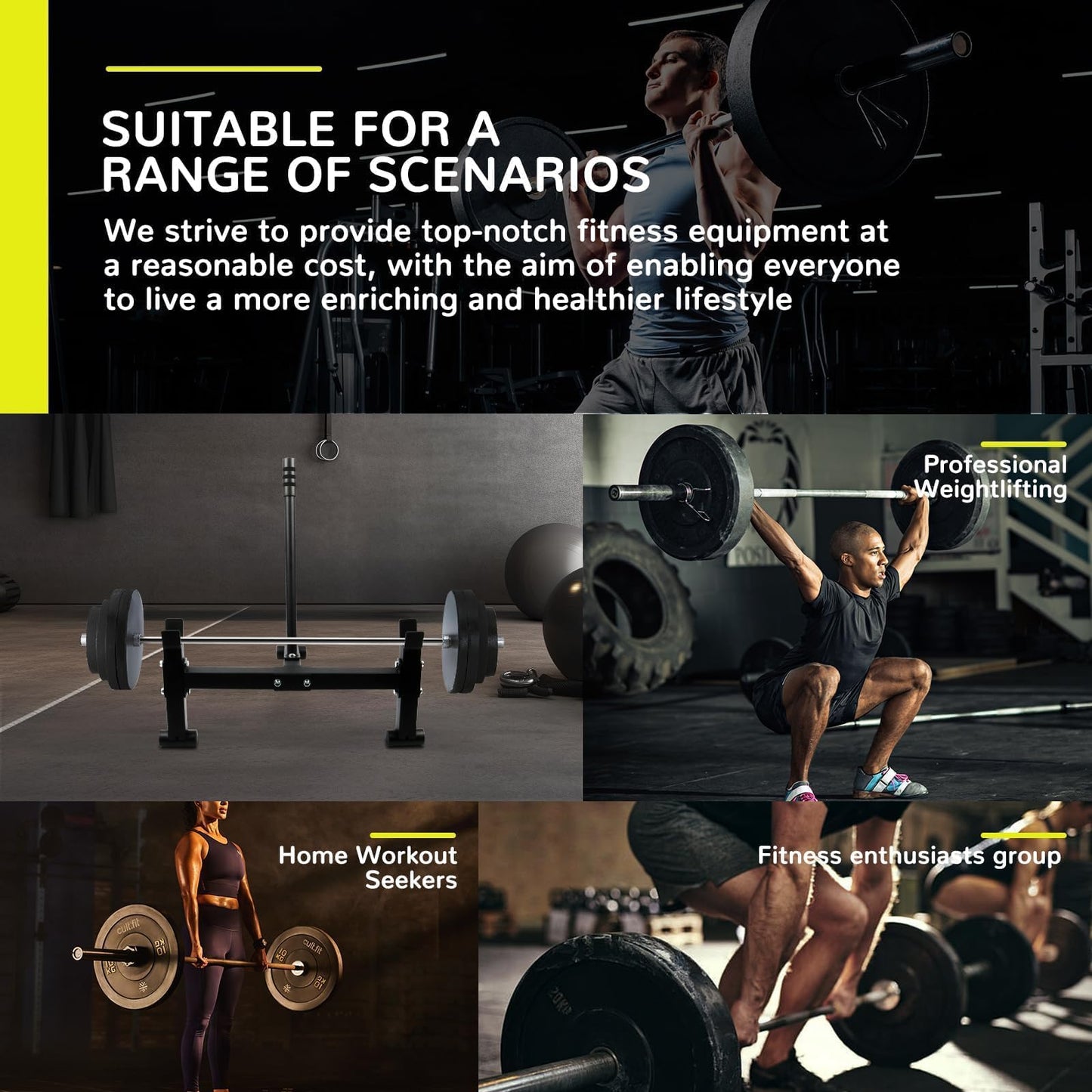 Deadlift Barbell Jack Stand，Anti-Slip Handle Deadlift Stand Home Gym Deadlift Exercises Heavy Duty Barbell Weight Changer Weight Training Equipment, 600lb Capacity(with Slip-Proof Glove)
