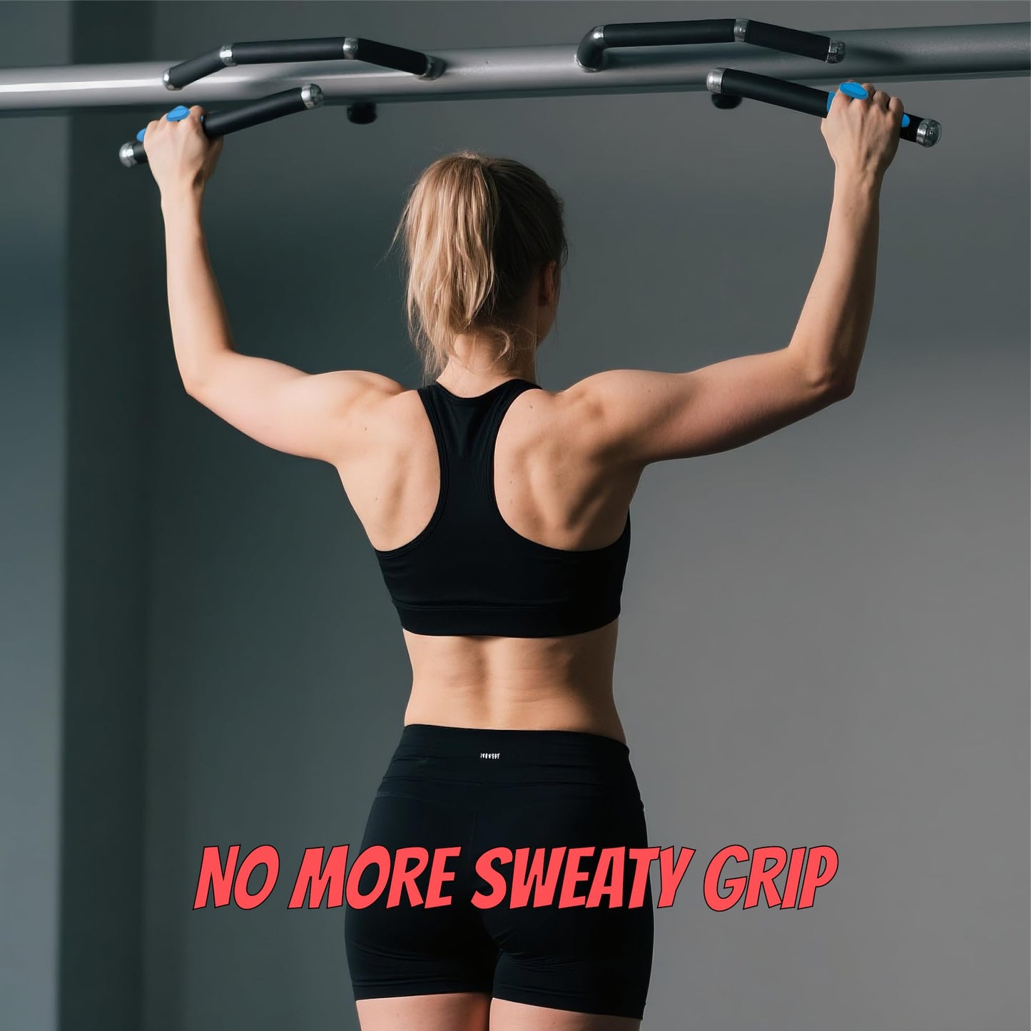 Anti-Slip Workout Grips, Gym Grips for Palm Protection, Weight Lifting Grips for Men Women, Hand Protection, Dumbbell Grips for Training, Exercise, Deadlifts, Pull-ups, Gym Accessories