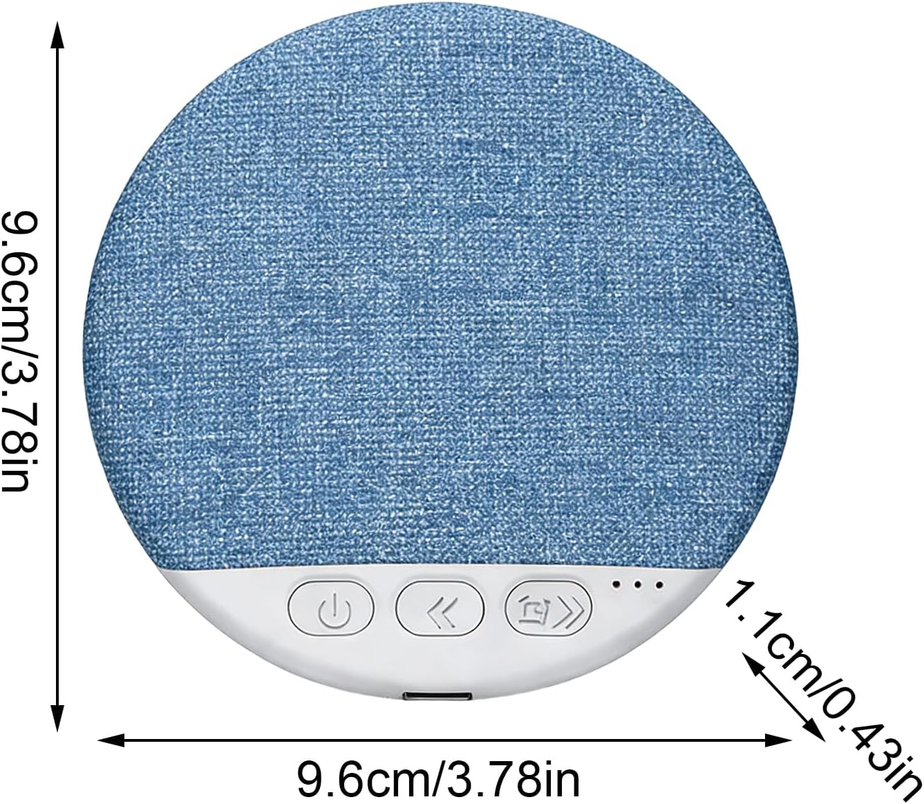 Generic Blue Tooth Pillow Speaker for Sleeping - Under Pillow Speakers, Bone Conduction Pillows Speaker with Soothing