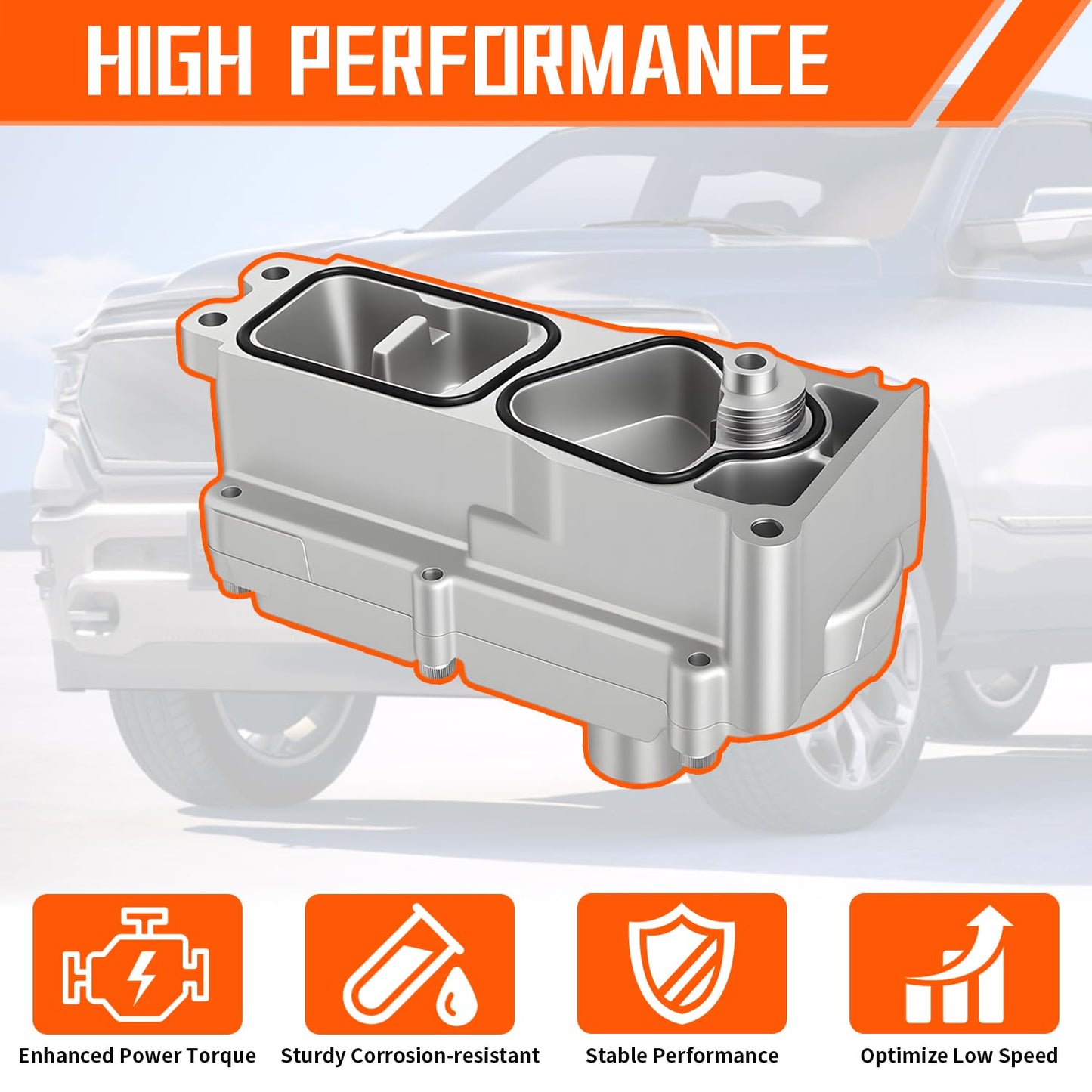 5494878RX Upgrade 6.7L Cummins Turbocharger Actuator Calibrate Kit Compatible With 2013-2018 Ram 2500 3500 4500 5500 Diesel VGT Holset HE300VG HE351VE W/Turbine Calibration Module Replace 68481772AA