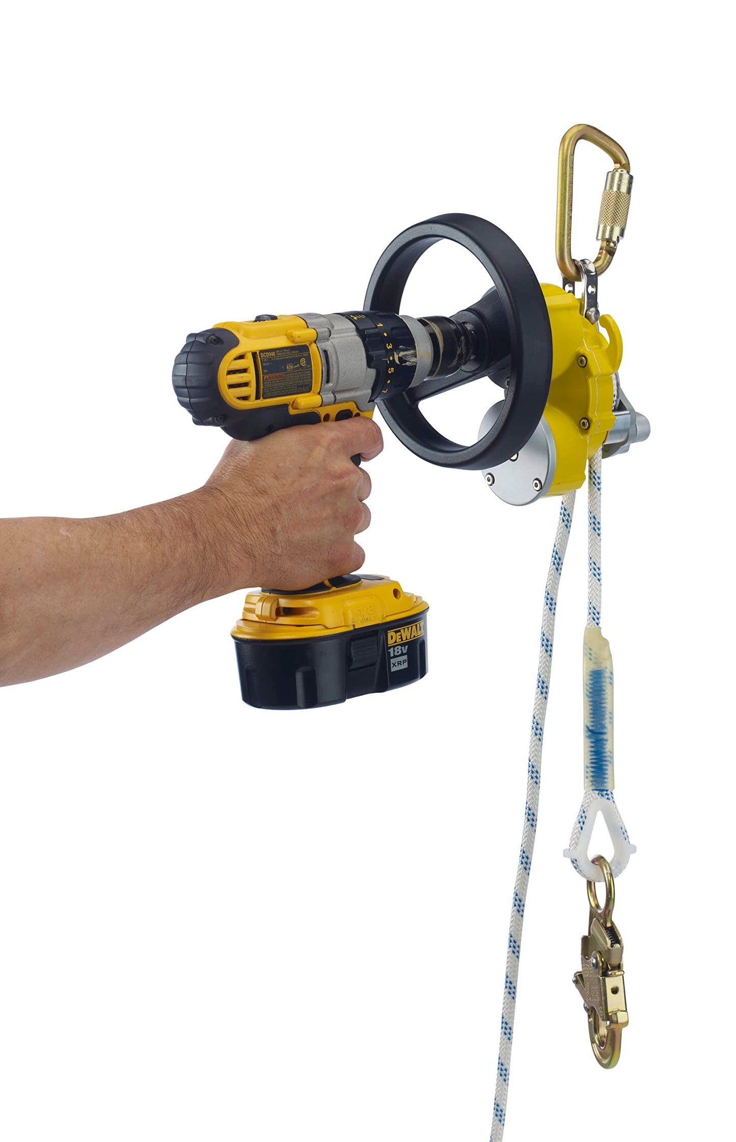 3M DBI/SALA Rollgliss 3327200 Rescue Unit, Includes 2 Carabiner, 4-Feet Anchor Sling and Rope Bag, 200-Feet