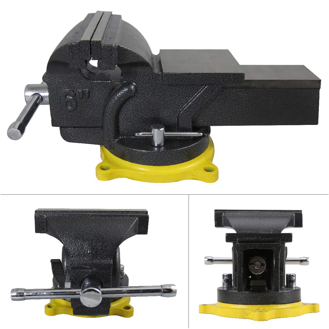 Olympia Tools 38-647 6in One-Hand Operation Quick Release Bench Vise