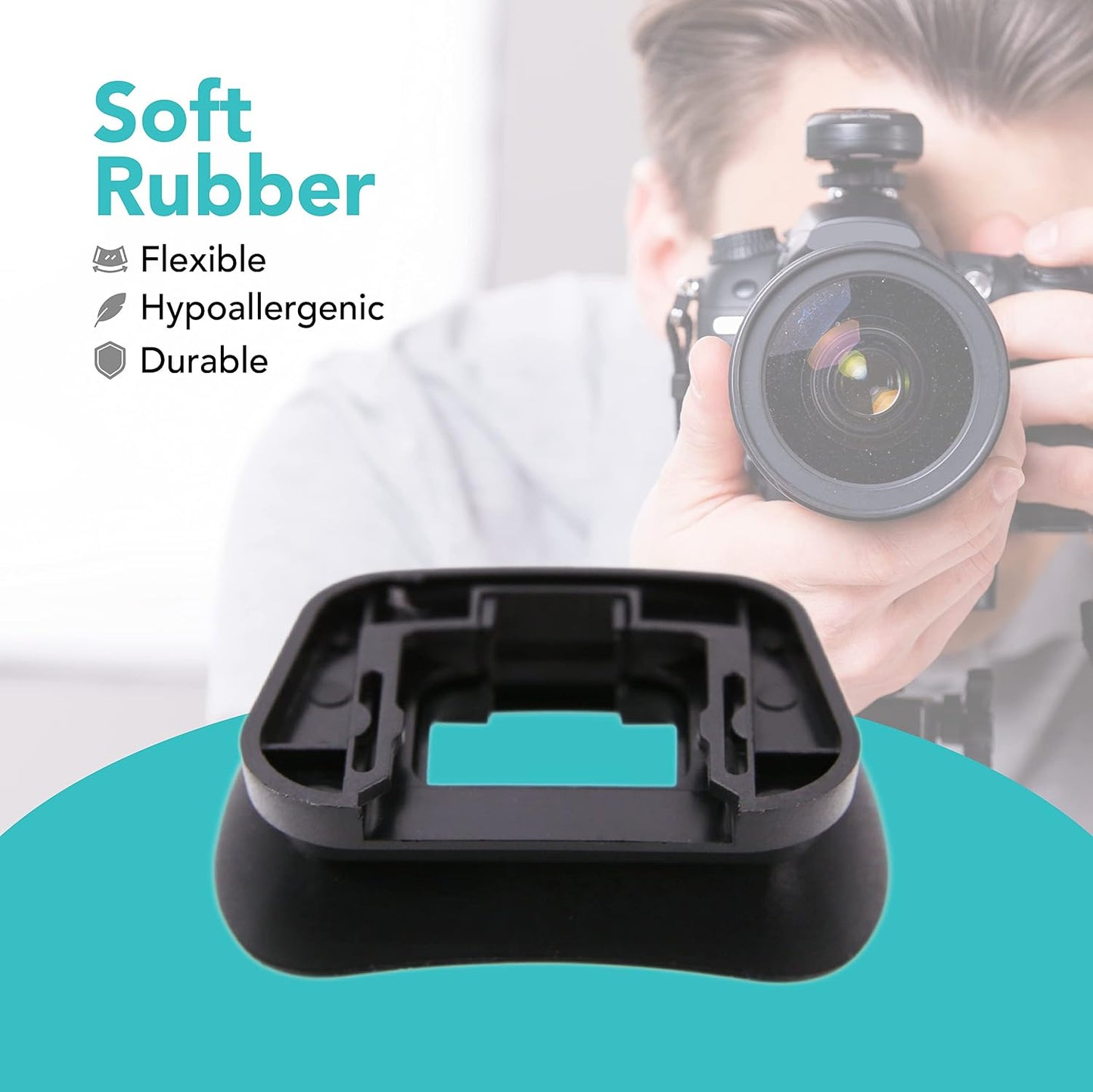 Foto&Tech DK-29 Z5 Z6 Z6 Z7 Z7 Soft Rubber Eyecup, Eye Cup Cover Eyepiece Viewfinder Compatible with Nikon II II