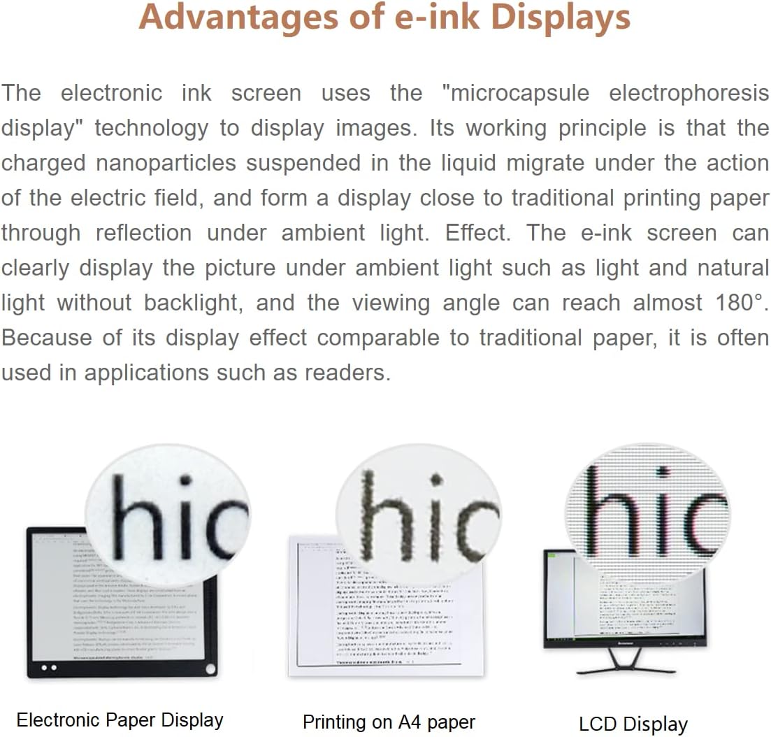 waveshare 2.13inch V4 250x122 3.3V/5V WH/2B/3B/3B+/4B, E-Ink Display HAT Version, Resolution Black White Two-Color