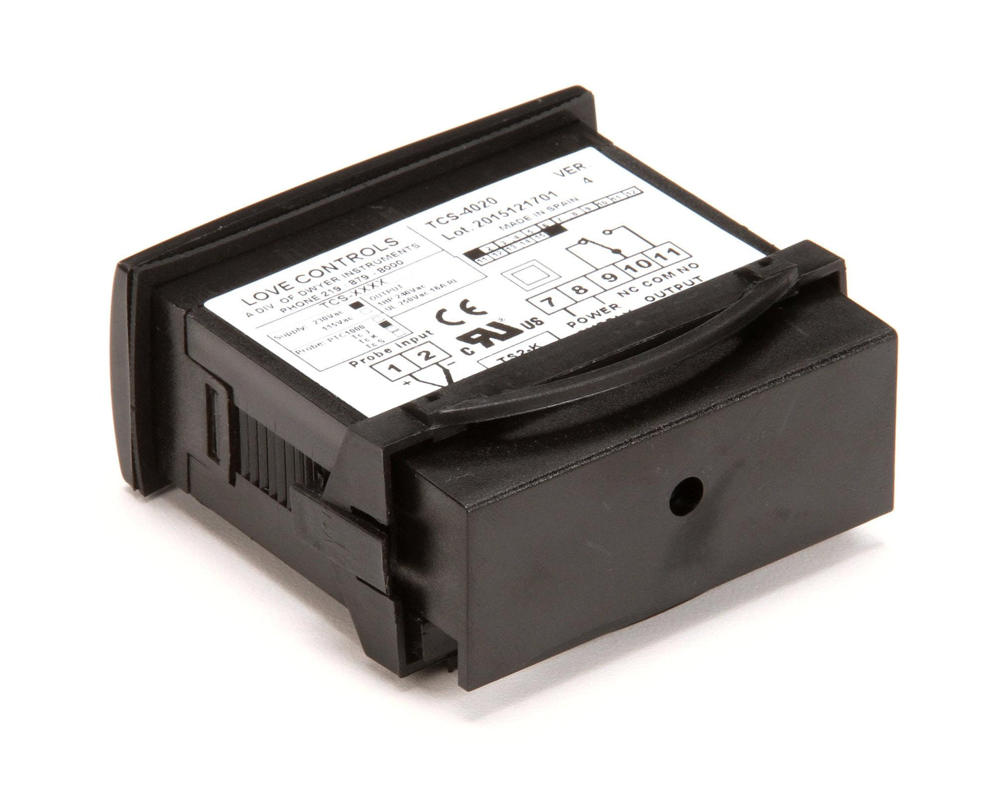DELFIELD 000-640-0031-S Control Assembly, Love, 280 Degree F, Chipotle, 9" Height, 6" Width, 5" Length