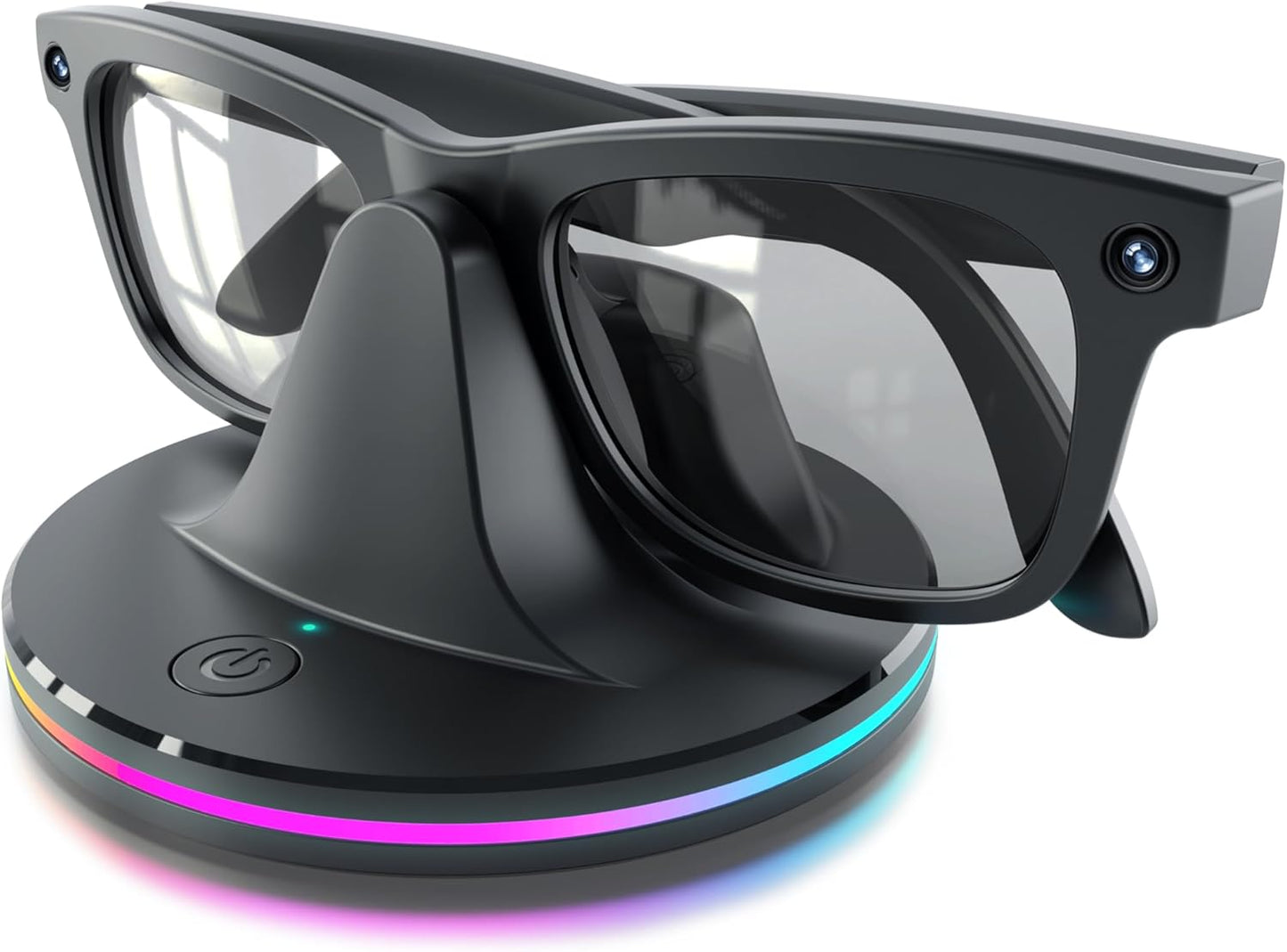 Charging Dock for Ray-Ban Meta Smart Glasses,Charging Station Compatible with Wayfarer, Skyler, Headliner & Oakley