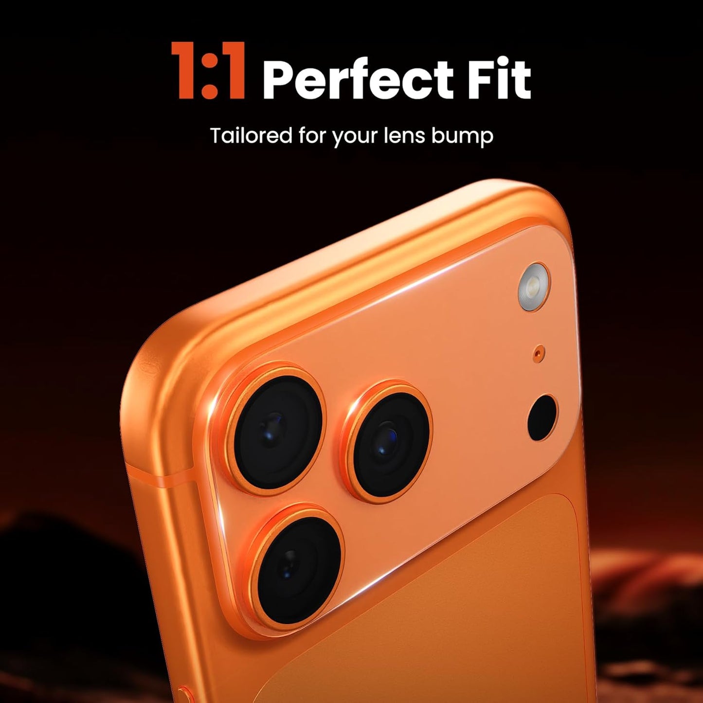 10 Pack 17 [1:1 YWXTW Camera Lens Sticker for iPhone Pro Max, [Anti Fingerprint] Matte Camera Protective Film, Camera