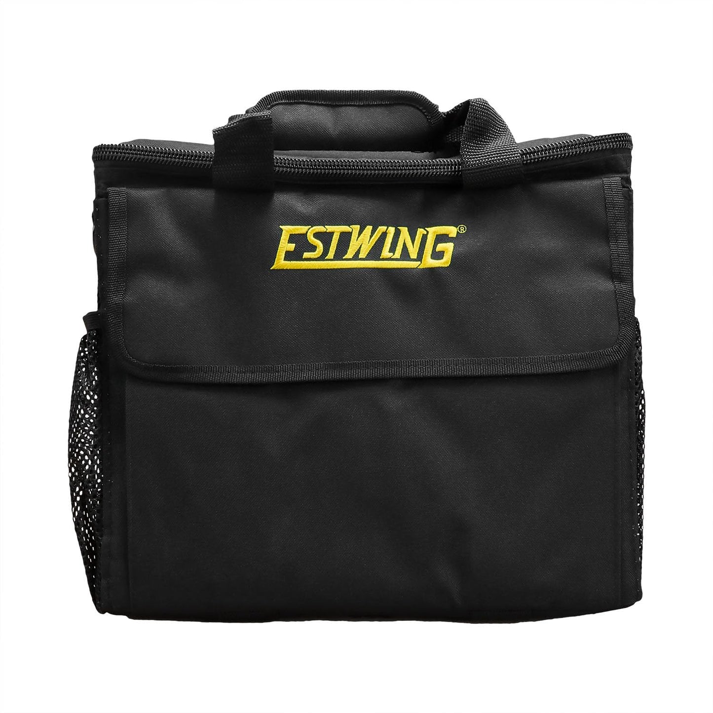 Estwing EFS16 Pneumatic 16-Gauge 1" Fencing Stapler with Adjustable Metal Belt Hook, 1/4" NPT Industrial Swivel Fitting, and Bag