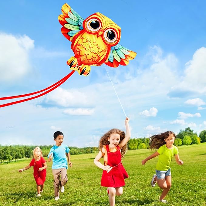 HENGDA KITE Animals Kite for Kids Beginners and Adults Cute Design High Definition Printing Easy to Carry