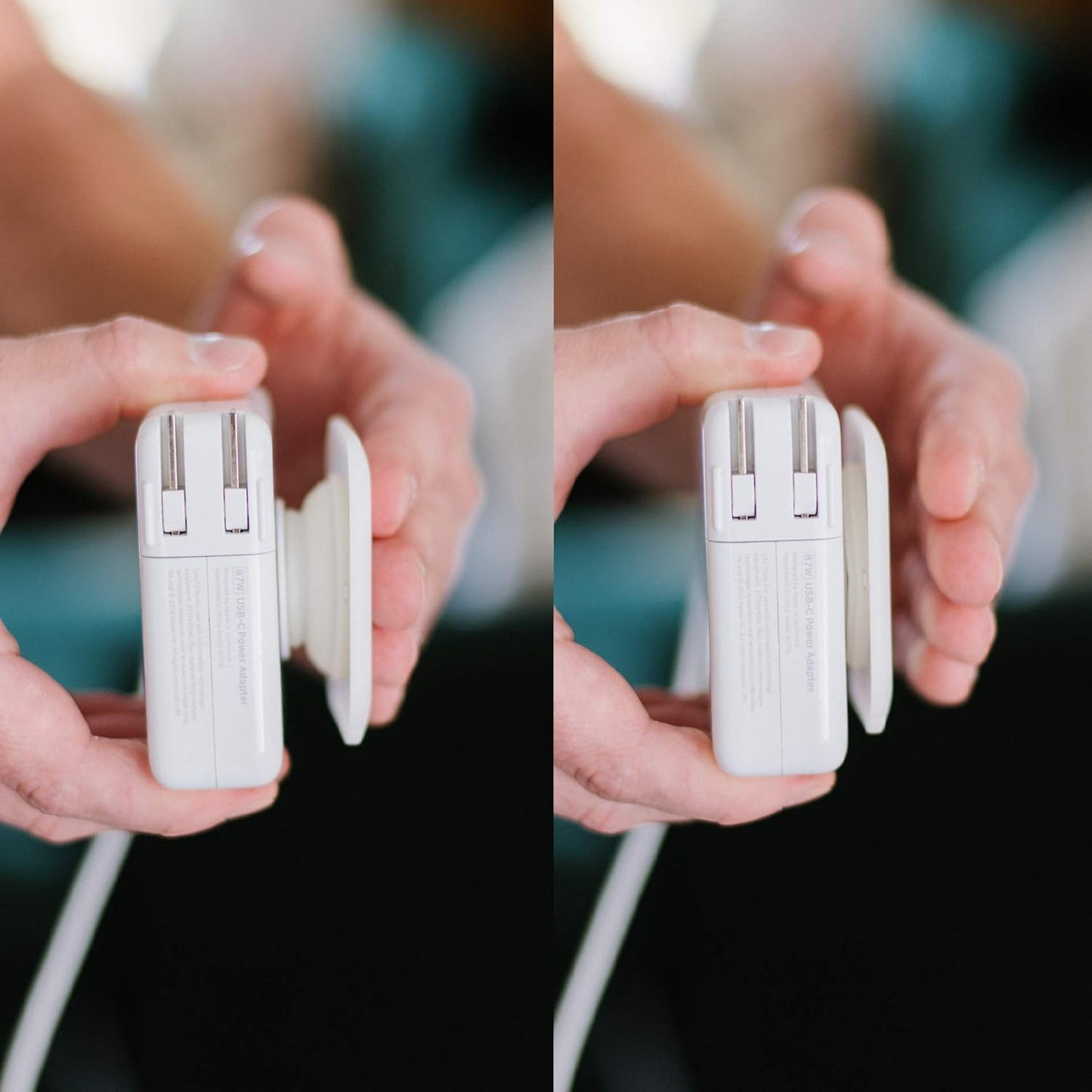 Fuse Reel The Side Kick Collapsible Charger Organizer and Travel Accessory,Usb-c, Compatible with MacBook and PC