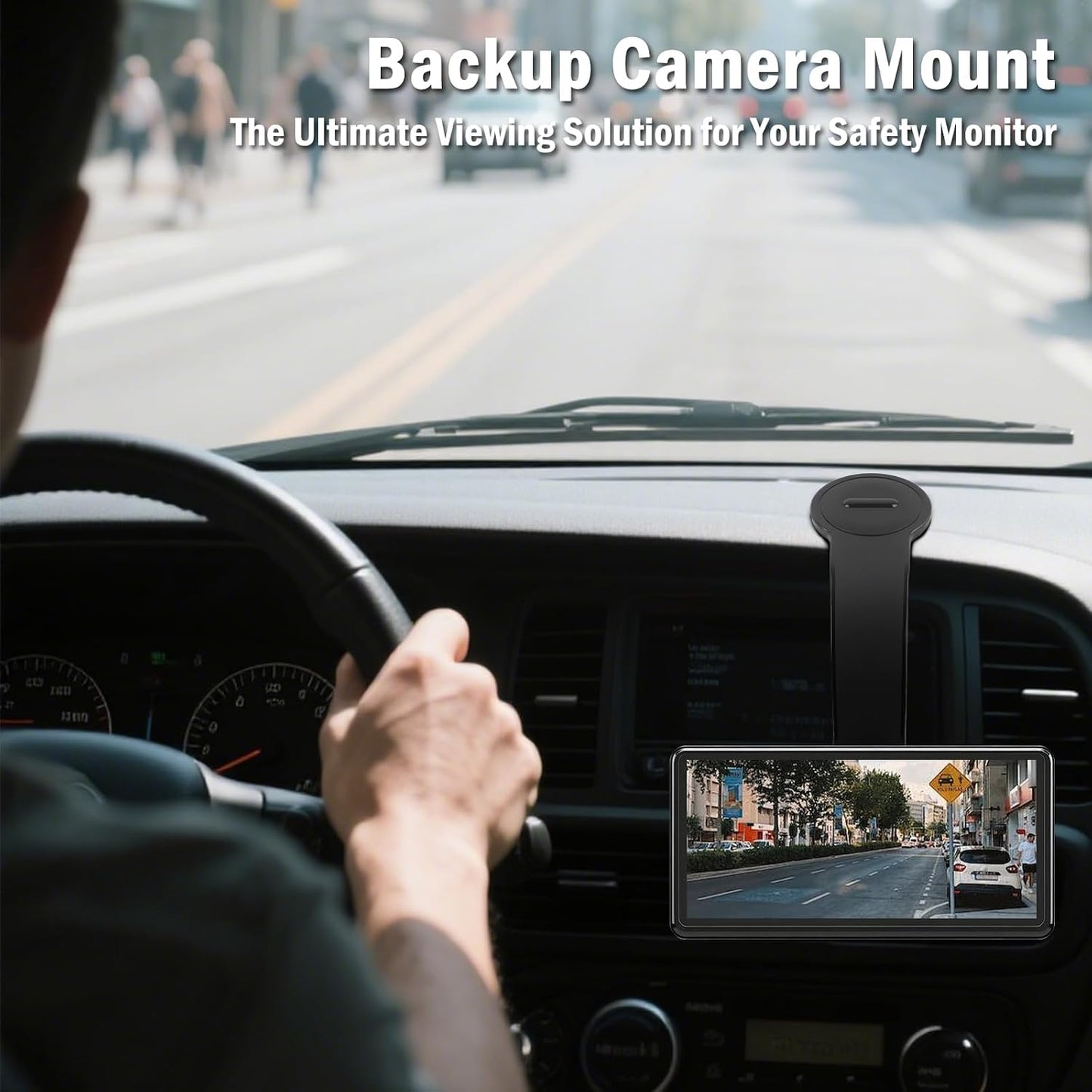 YGDMD 2026 360 New Backup Camera Monitor Mount,Car Backup Camera Mount with Swivel Ball Head & Bendable Arm,Strong