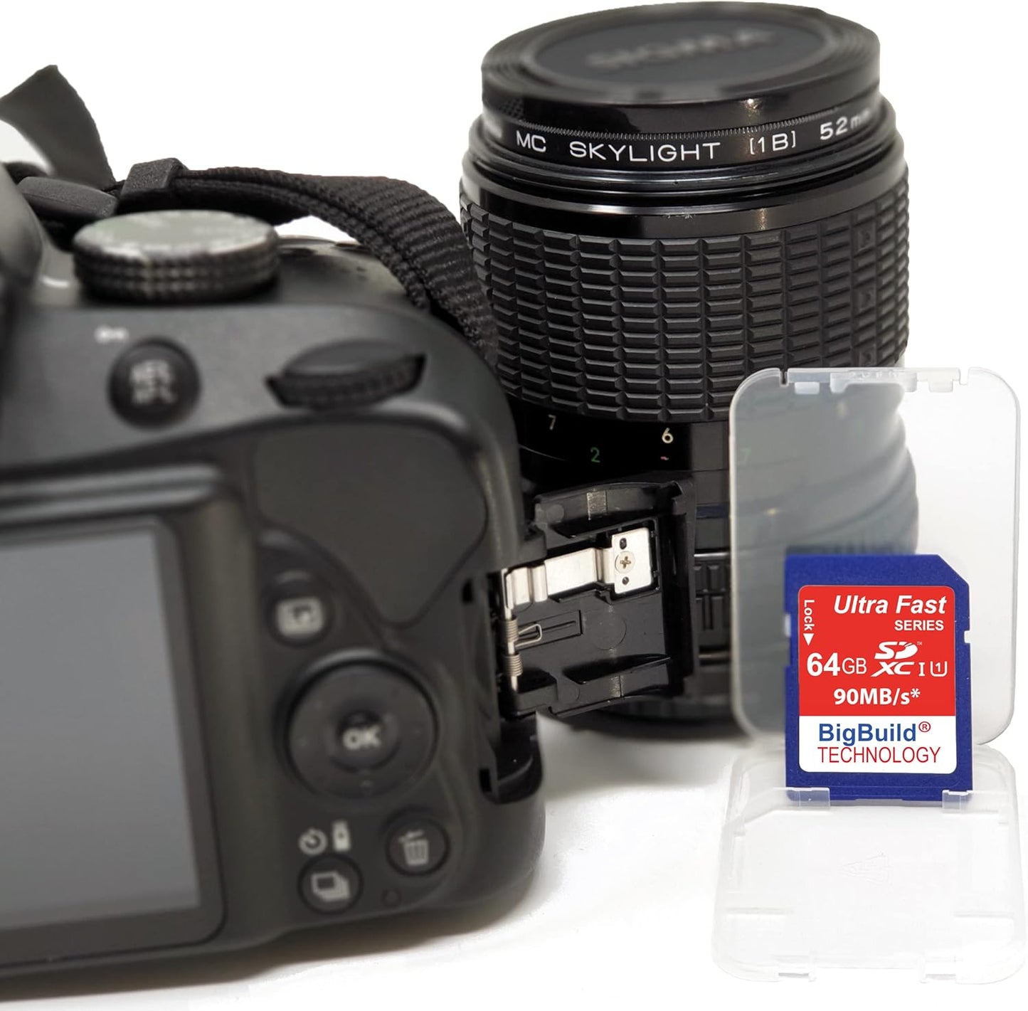 BigBuild Technology 64GB X-M5, X-S20, X-T50 SDXC Memory Card for Fujifilm Cameras