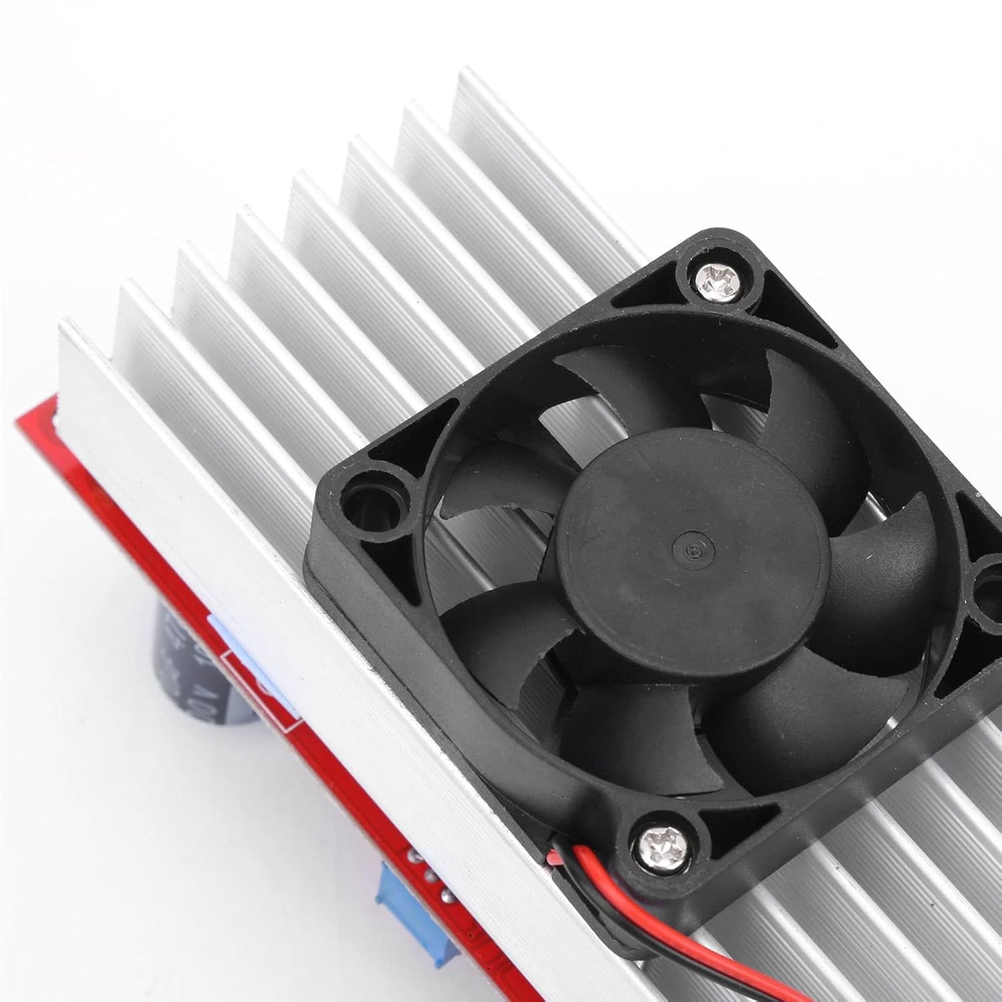 Stylebest 1500W 10 60V 12 97V DC DC Boost Converter, to Step Up Power Supply Module with Smart Temperature Control Fan