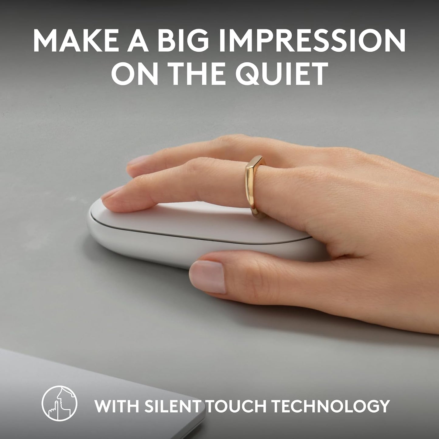 Logitech 2 M350s Pebble Mouse Slim Bluetooth Wireless Mouse, Portable, Lightweight, Customizable Button, Quiet Clicks