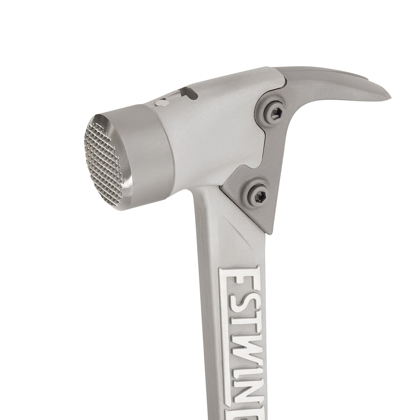 ESTWING AL-PRO Aluminum Framing Hammer - 14 oz USA Made Straight Rip Claw Hammer with Milled Face & Shock Reduction Grip - ALBLM