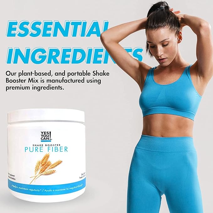 Yes You Can! Drink Booster - Organic Greens Superfood Powder Drink Mix - 4 Pack with Alfalfa Grass, Wheatgrass, Kale, Barley Grass, Lemon Juice Powder - Rich in Antioxidants, Vitamins and Minerals.