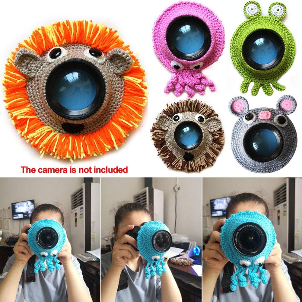 Frandilo Camera Buddies, Shutter Huggers for Getting The Baby's Attention, Child Lens Accessory Handmade Pet Shutter