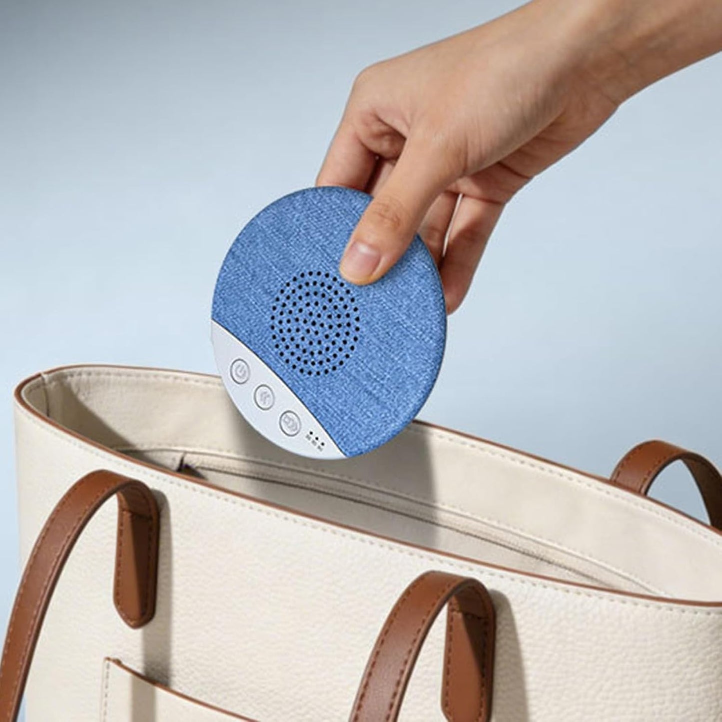 Generic 3.5mm Ultra Slim Pillow Speaker, Compact Sleep Sound Device, Jack Audio Pad with White Noise, Soft Silicone